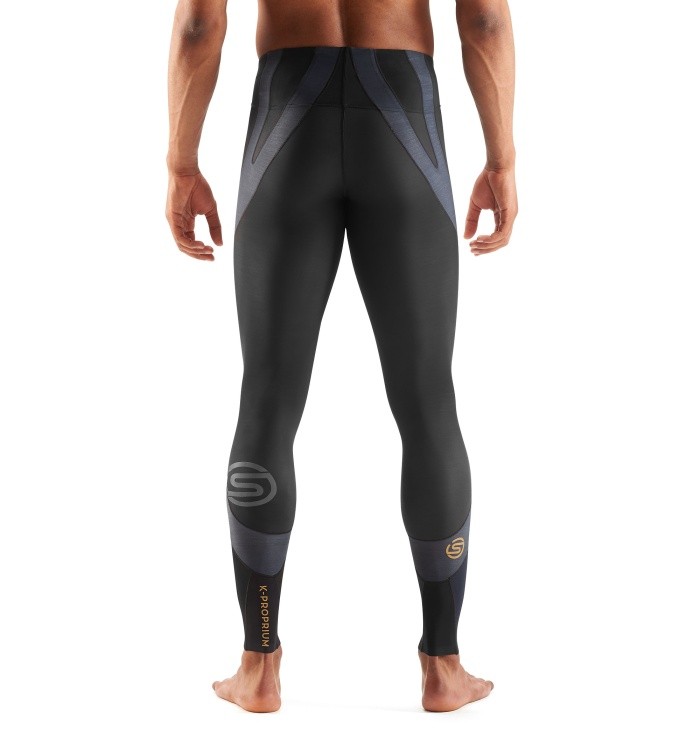 Skins K-PROPRIUM Men's Compression long tights espresso