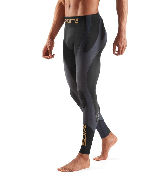 Skins K-Proprium Mens Long Tights Black/Carbon - tights.no