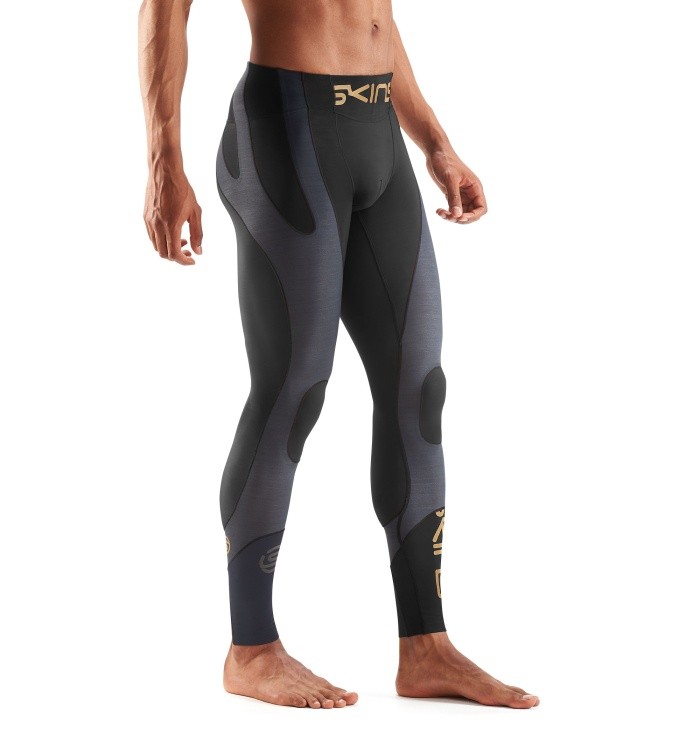 Skins K-Proprium Mens Long Tights Black/Carbon - tights.no