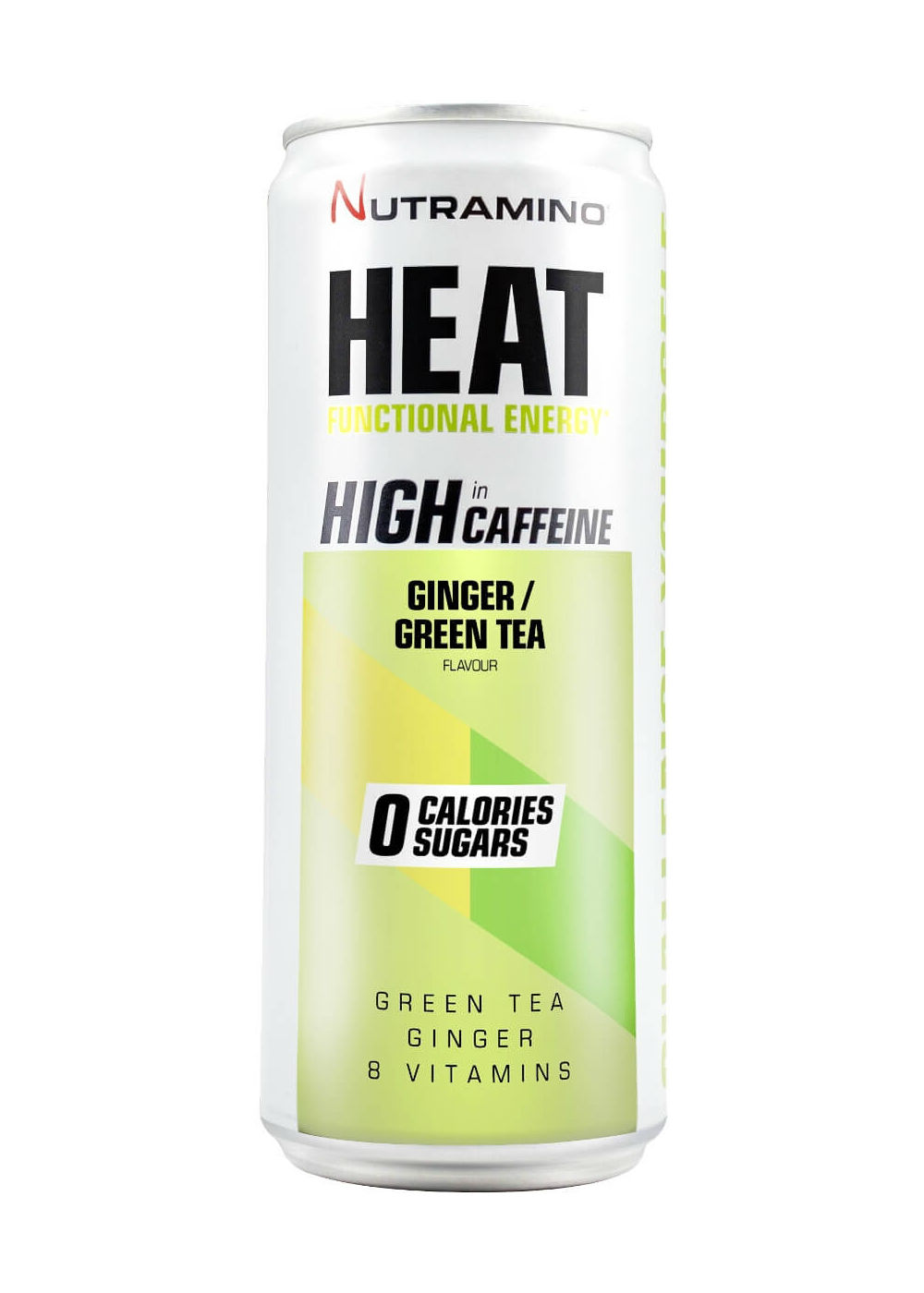 Nutramino HEAT Ginger & Green Tea 330ml - protein for