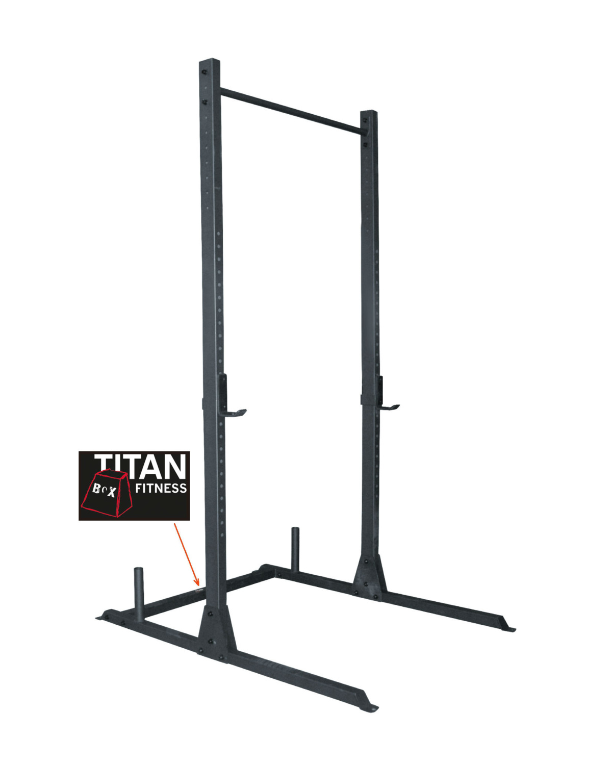 Titan BOX Squat Rack inc Chin-Up - til