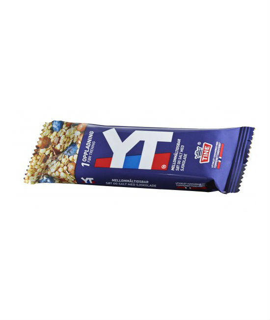 YT Mellommåltidsbar Søt & Salt Sjokolade 50g - proteinrik