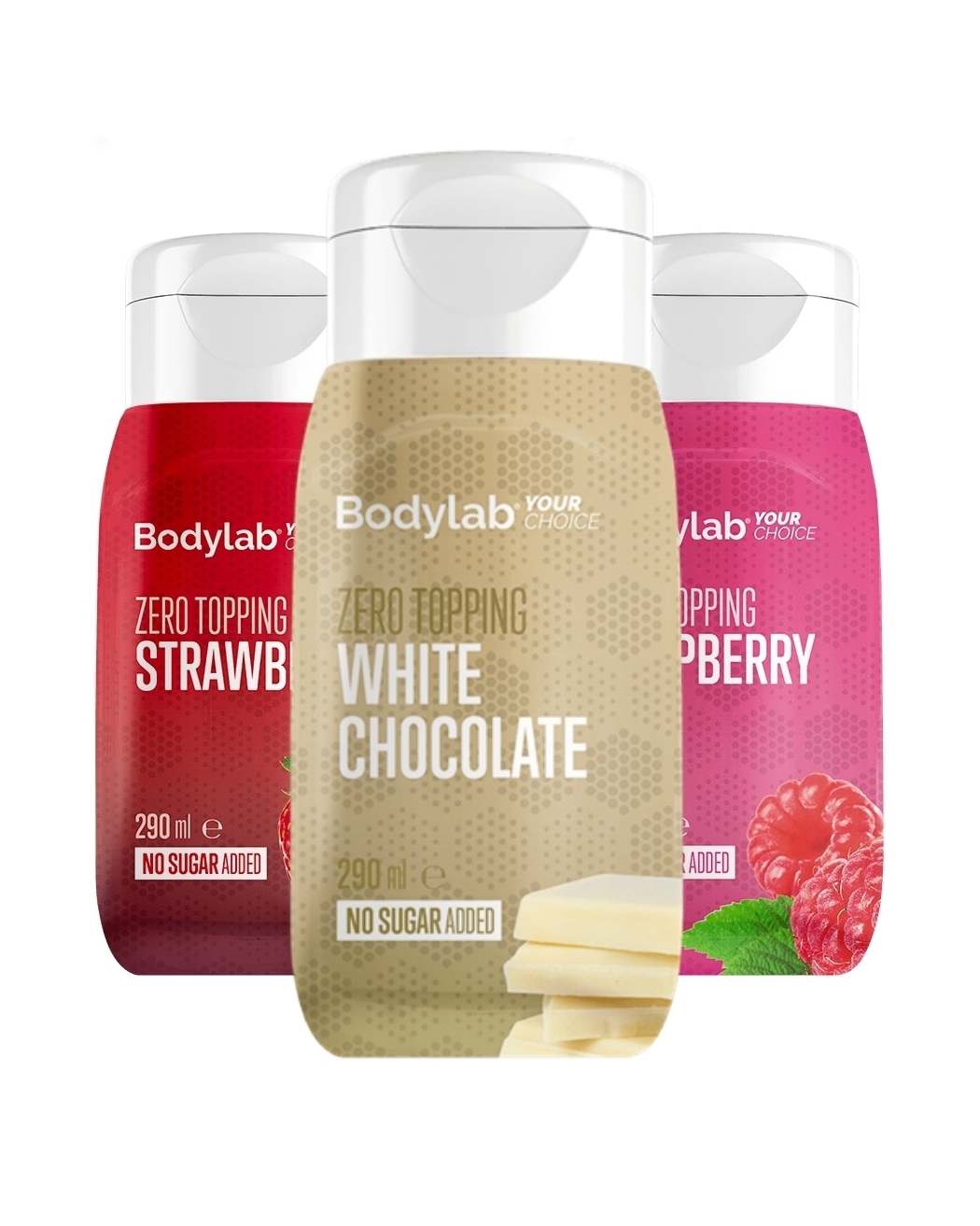 Bodylab Zero Topping 3x290ml - TREPAKNING - protein for