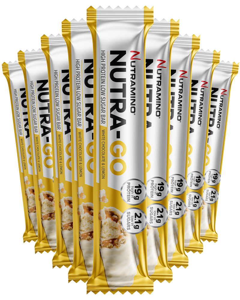 Nutramino GO Bar White Chocolate &amp; Lemon 12x64g