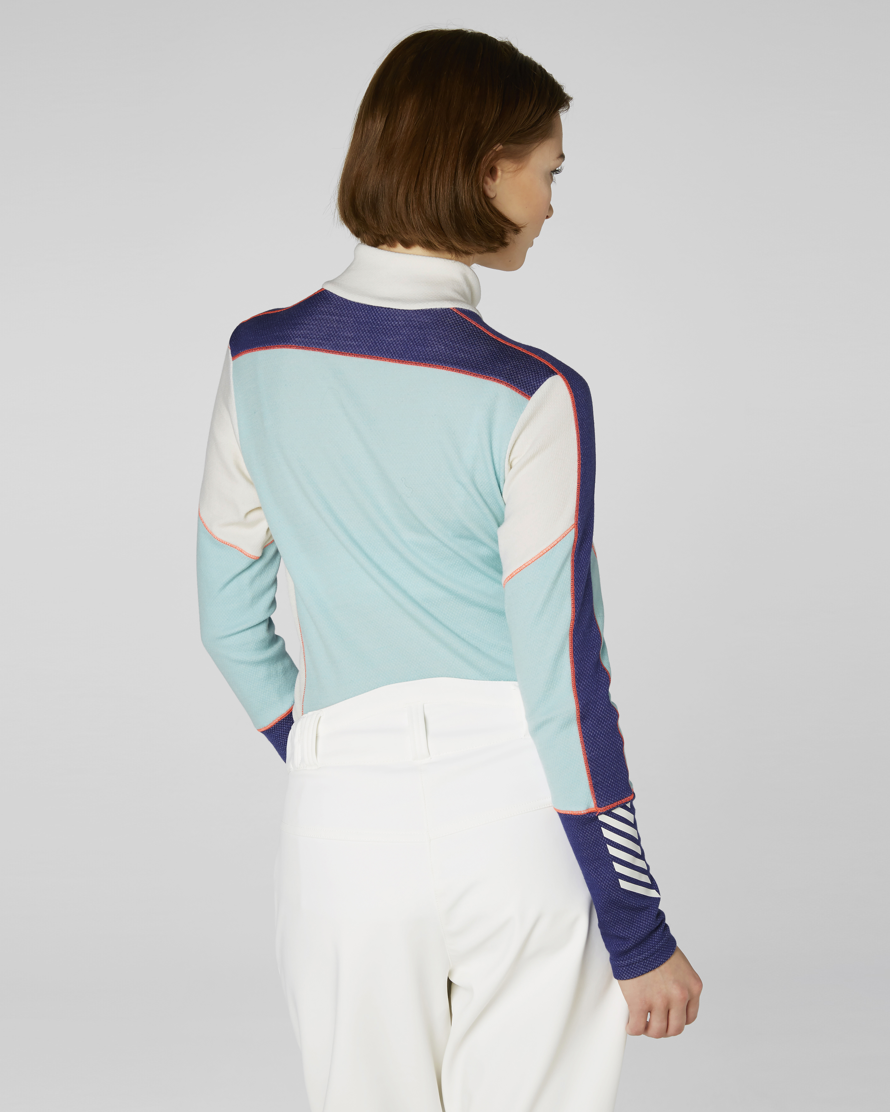 Helly Hansen Lifa Merino 1/2 Zip - Glacier/Lavender