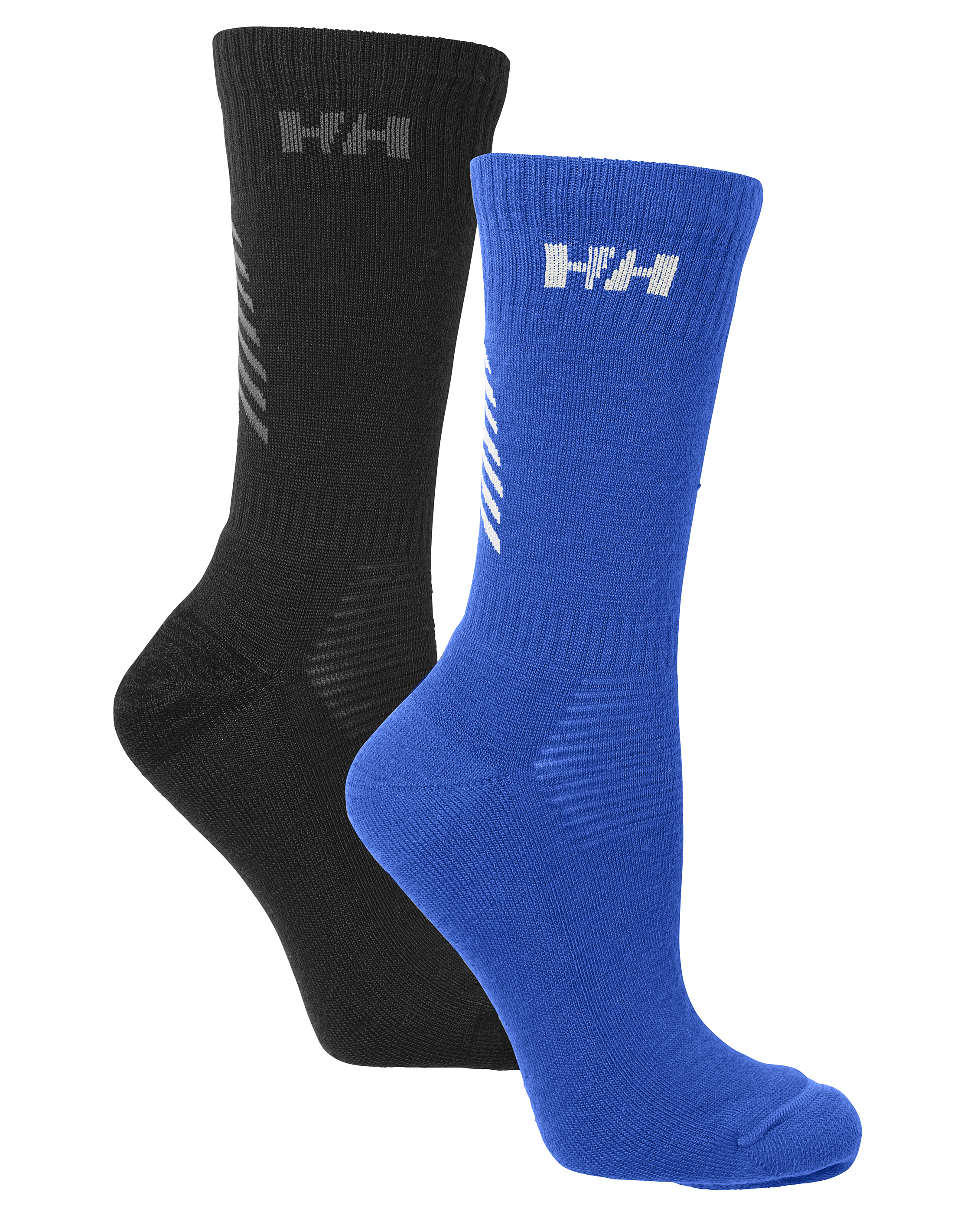 Helly Hansen Lifa Merino 2-Pack Socks - Olympian Blue/Black
