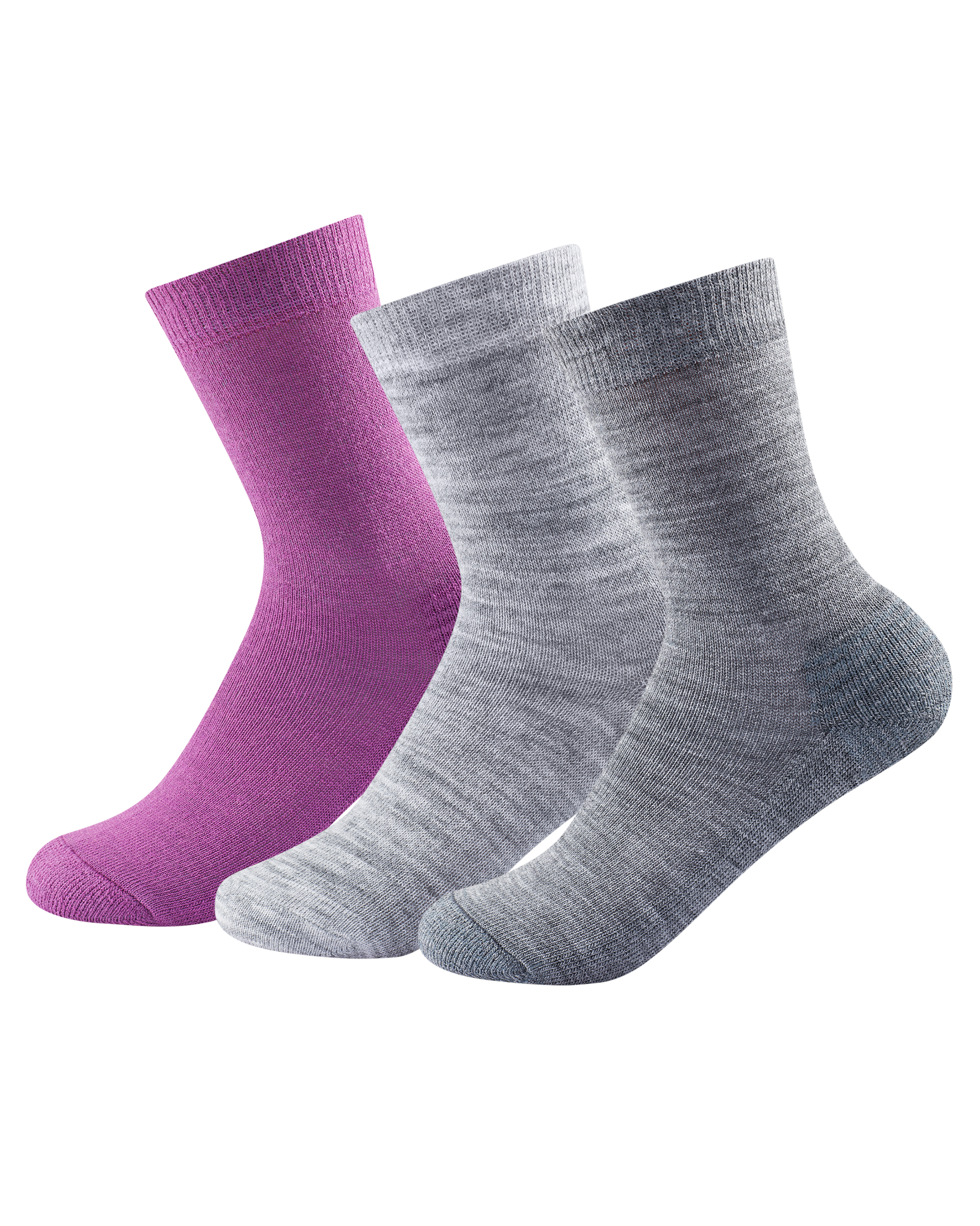 Devold Daily Medium Woman Sock 3pk – Anemone Mix