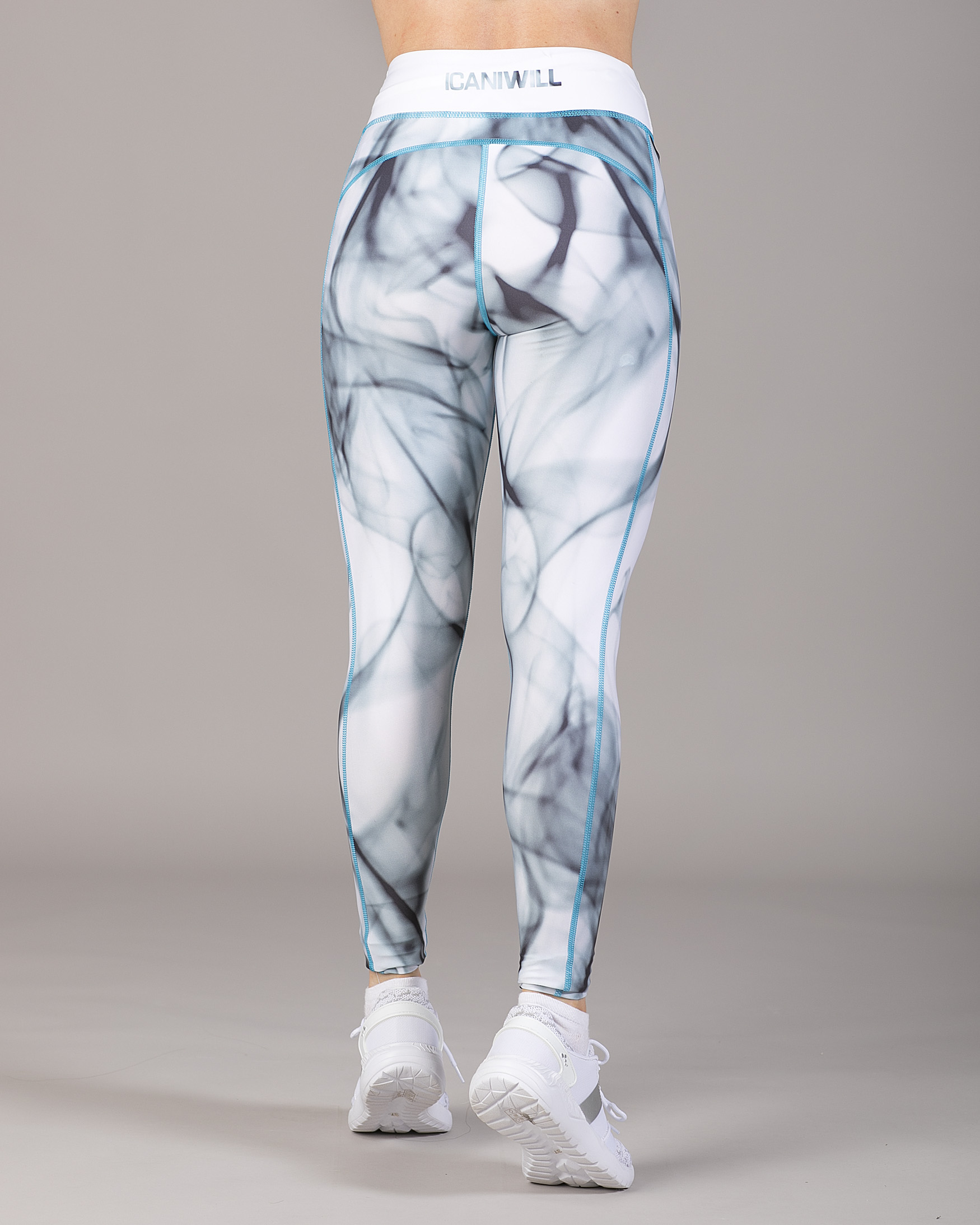 Kjøp ICIW Leggings Online På  - Deluxe Seamless Tights Teal  Dame Mørke Blå