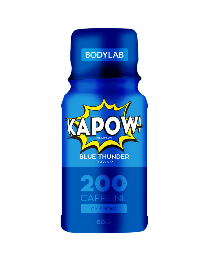 Bodylab KAPOW! Pre Workout Shot Blue Thunder 60ml - til