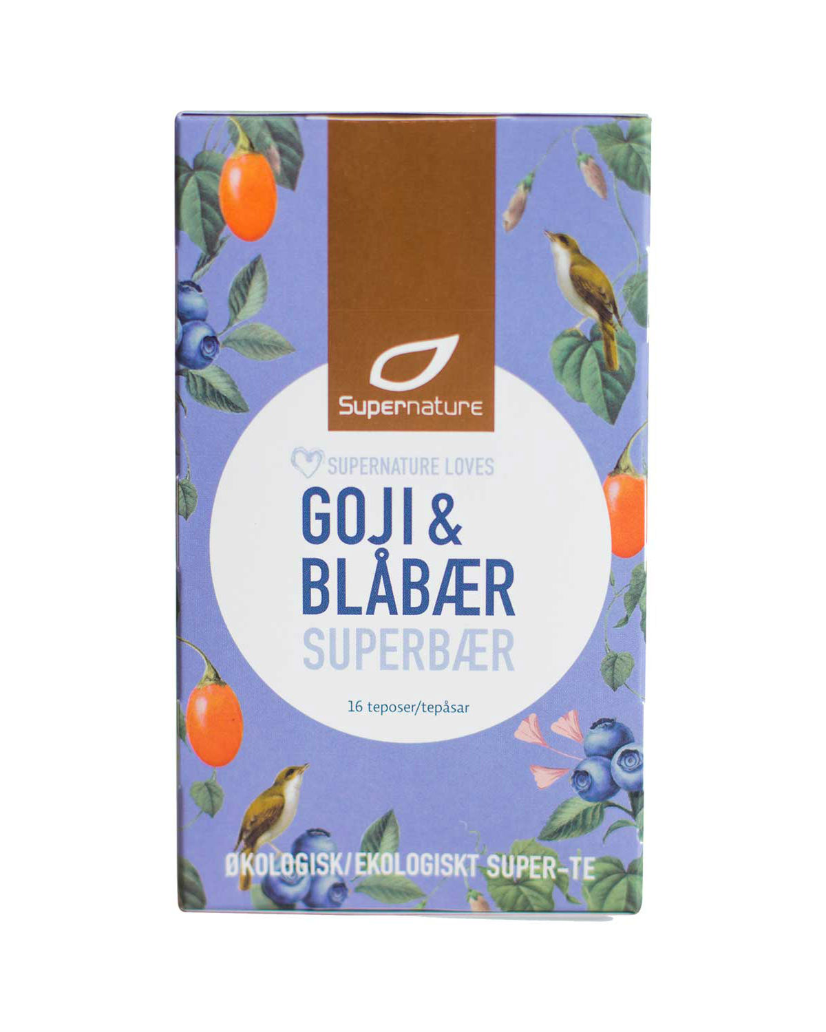 Supernature Te Goji & Blåbær - vitamin barn