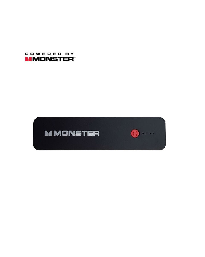 Monster® Power Bank 2500mAh Black - til