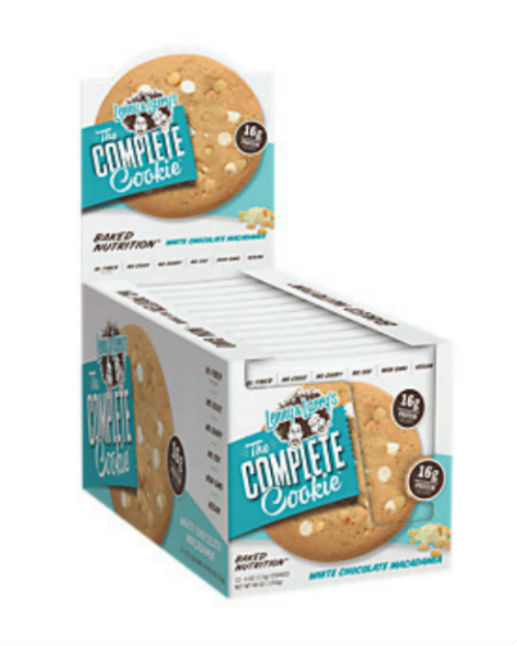 Lenny &amp; Larry Protein Cookie White Chocolate Macadamia 12x113g