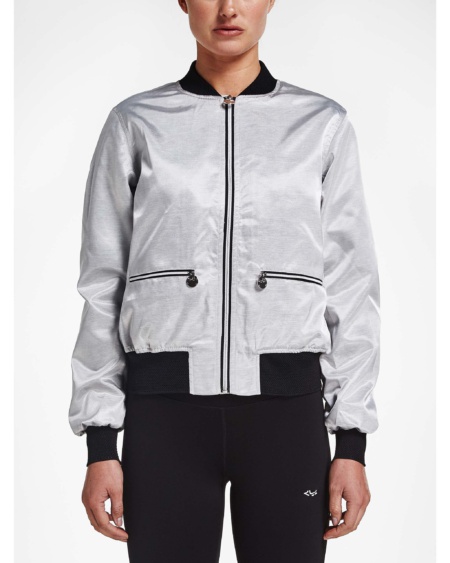 RöHnisch Blink Bomber Jacket - Silver