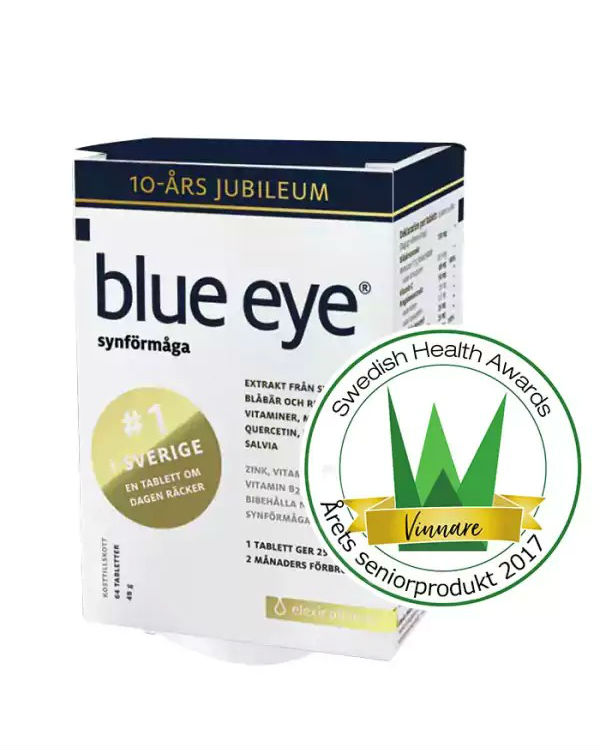 Elexir Pharma Blue Eye 64 kapsler - vitamin