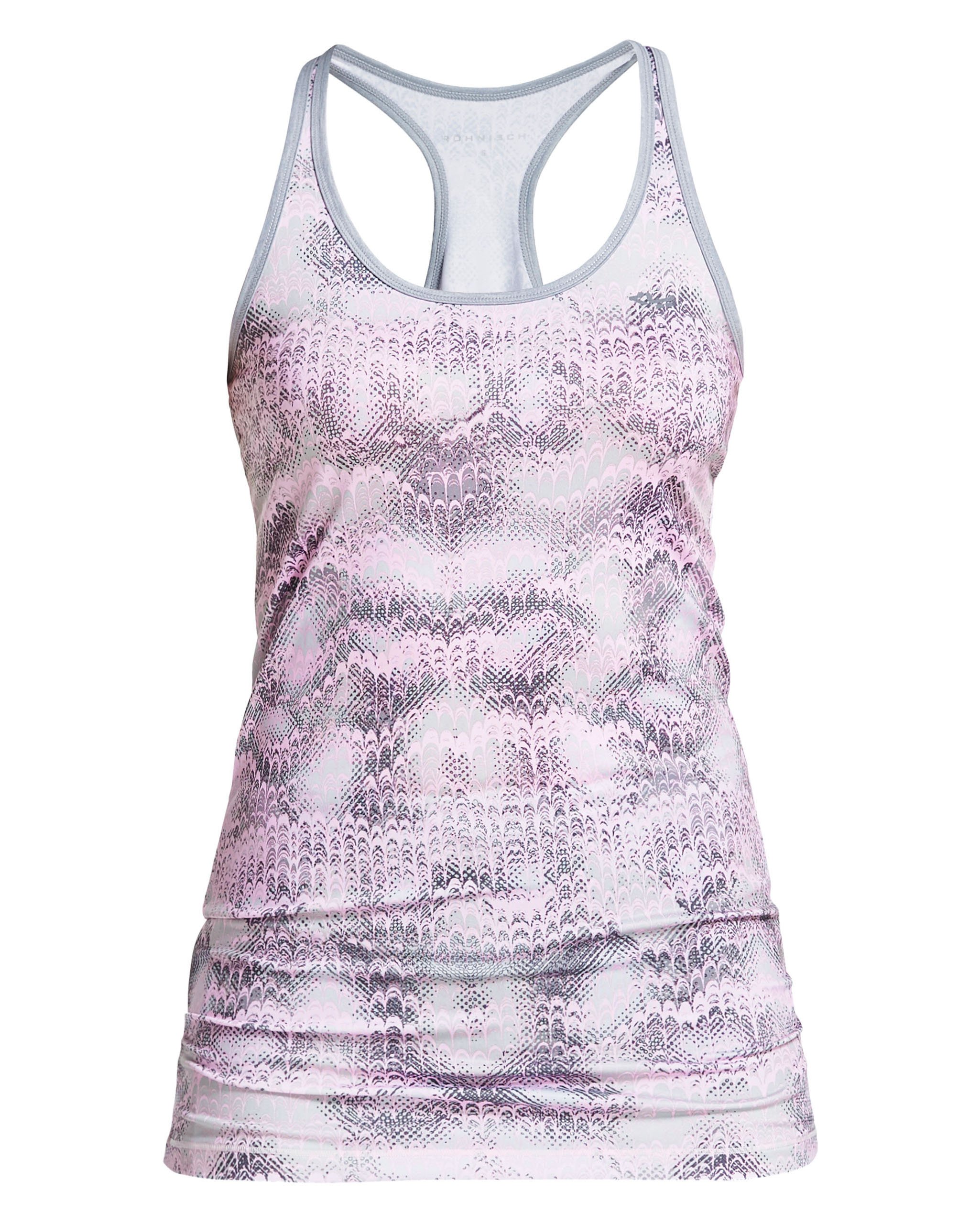 Röhnisch Long Tank Top Aop - Cherry Blossom Ocean Ripple