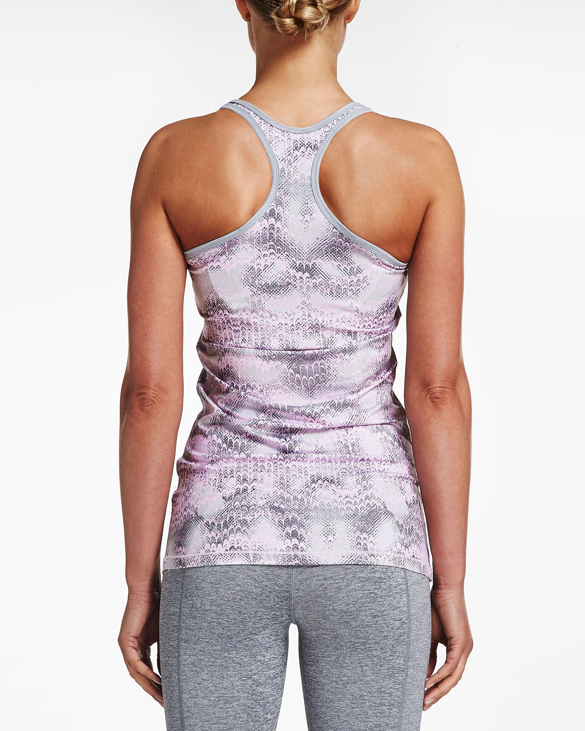 Röhnisch Long Tank Top Aop - Cherry Blossom Ocean Ripple