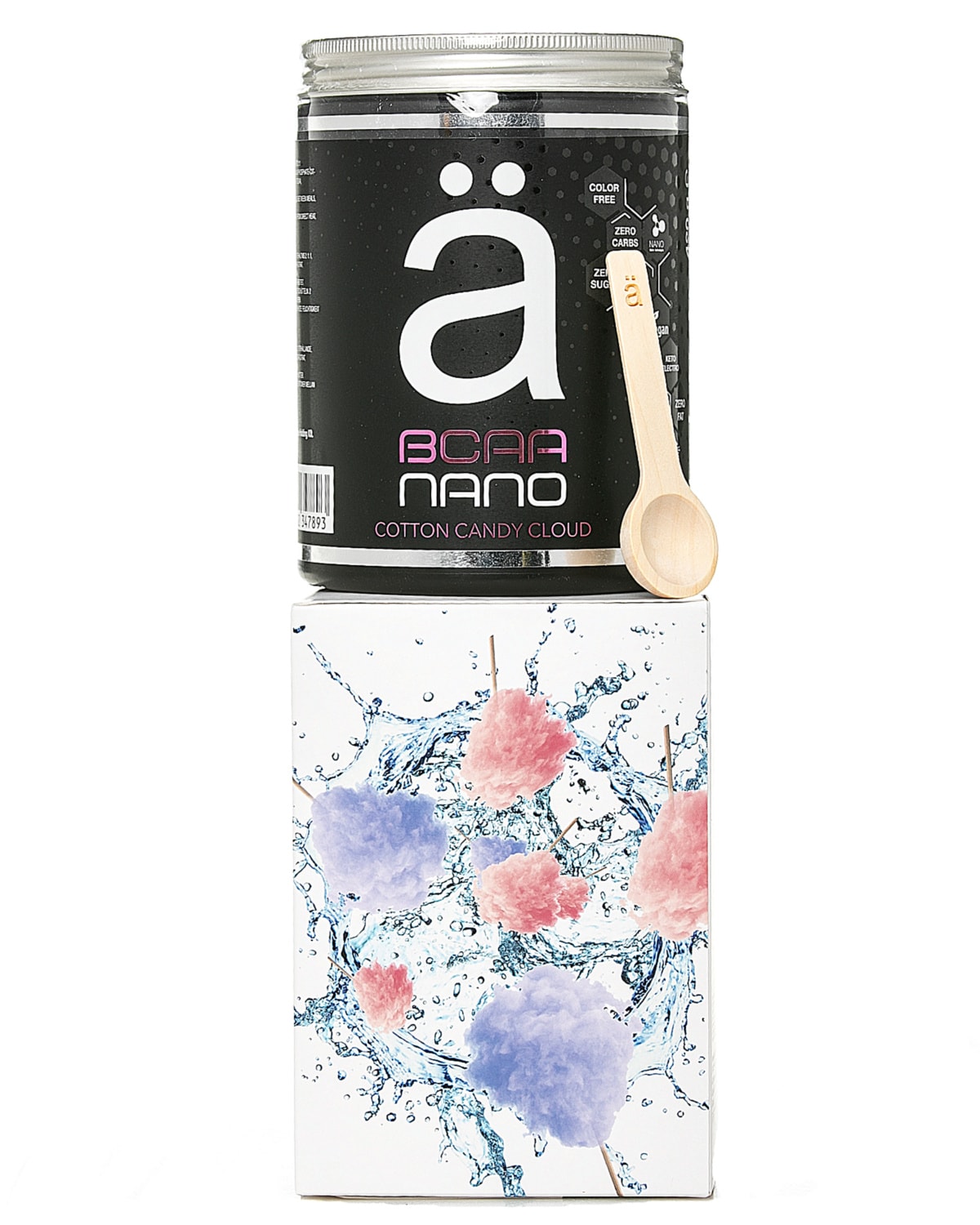 Ä NANO BCAA Cotton Candy 420g - keto