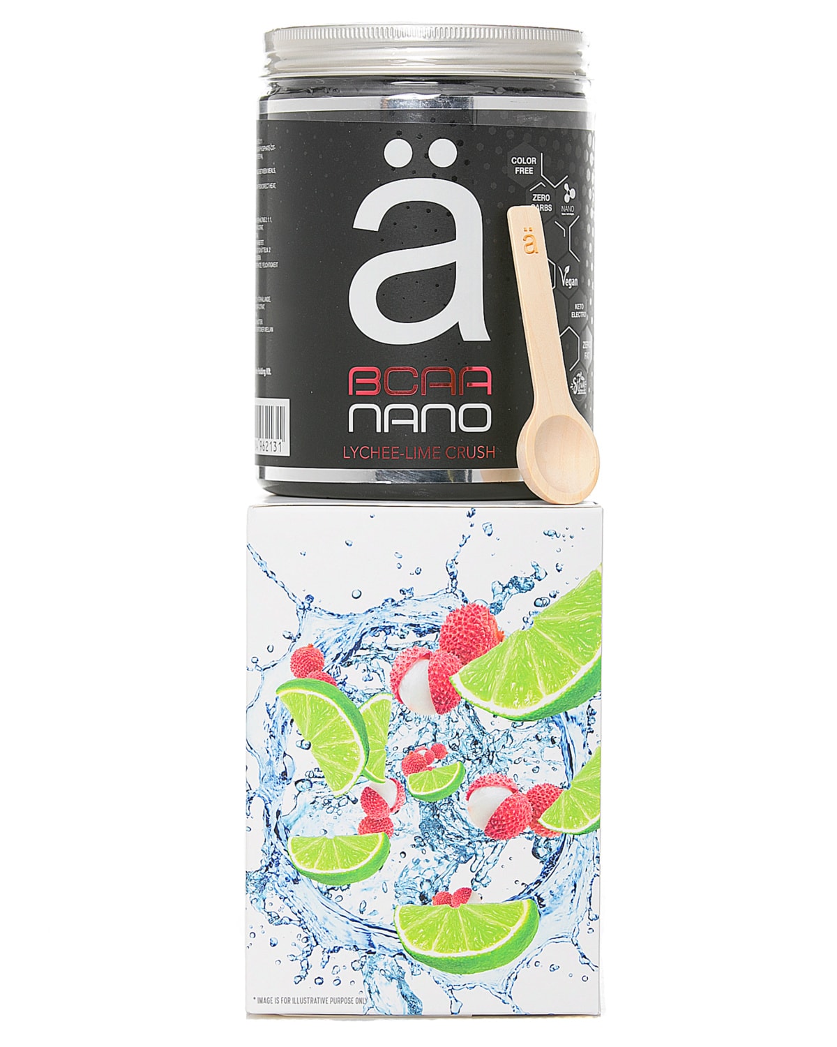 Ä NANO BCAA Lychee Lime Crush 420g - keto