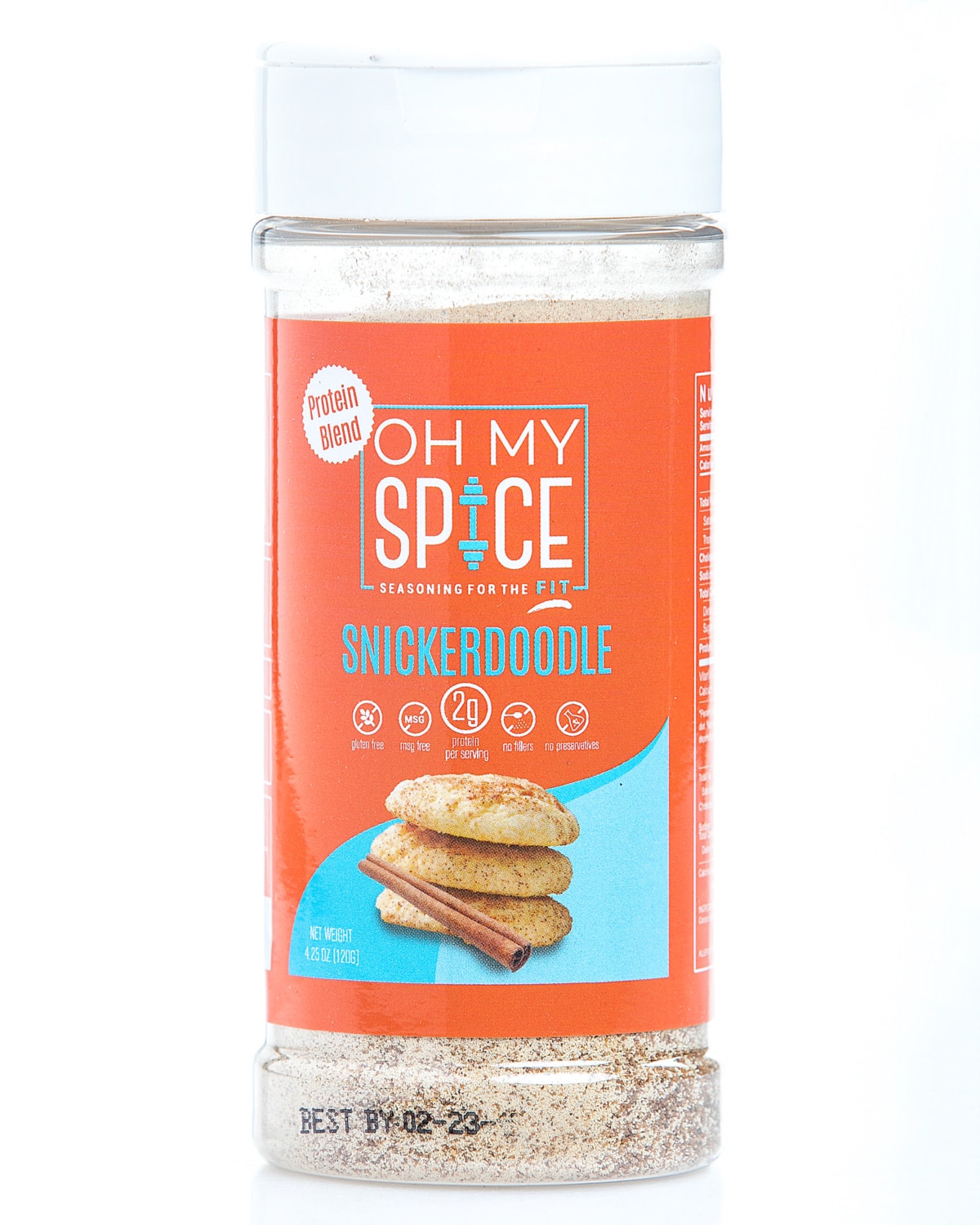 Oh My Spice Protein Topper Snickerdoodle 120g - uten salt