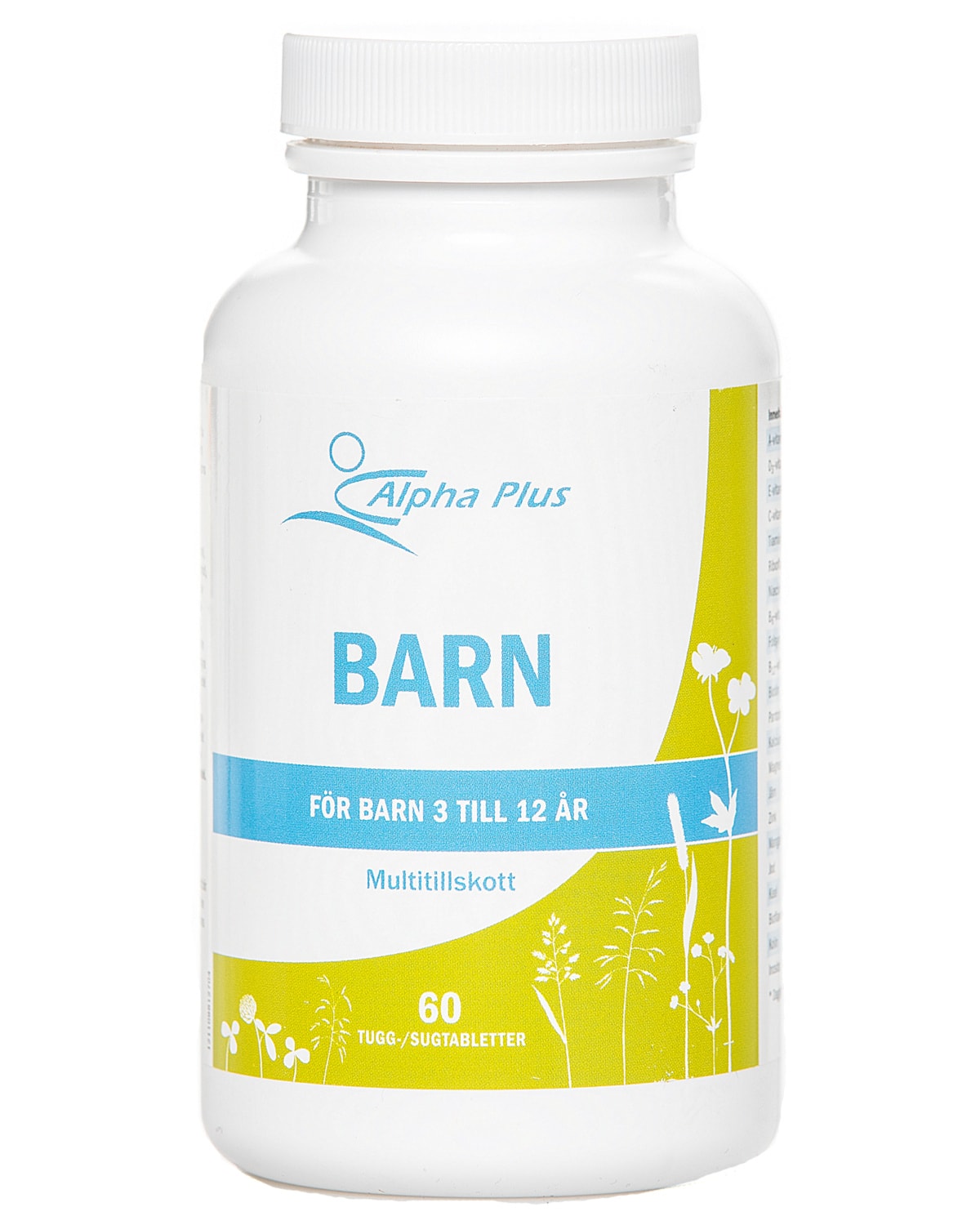 Alpha Plus Barn Vital Multivitamin - til