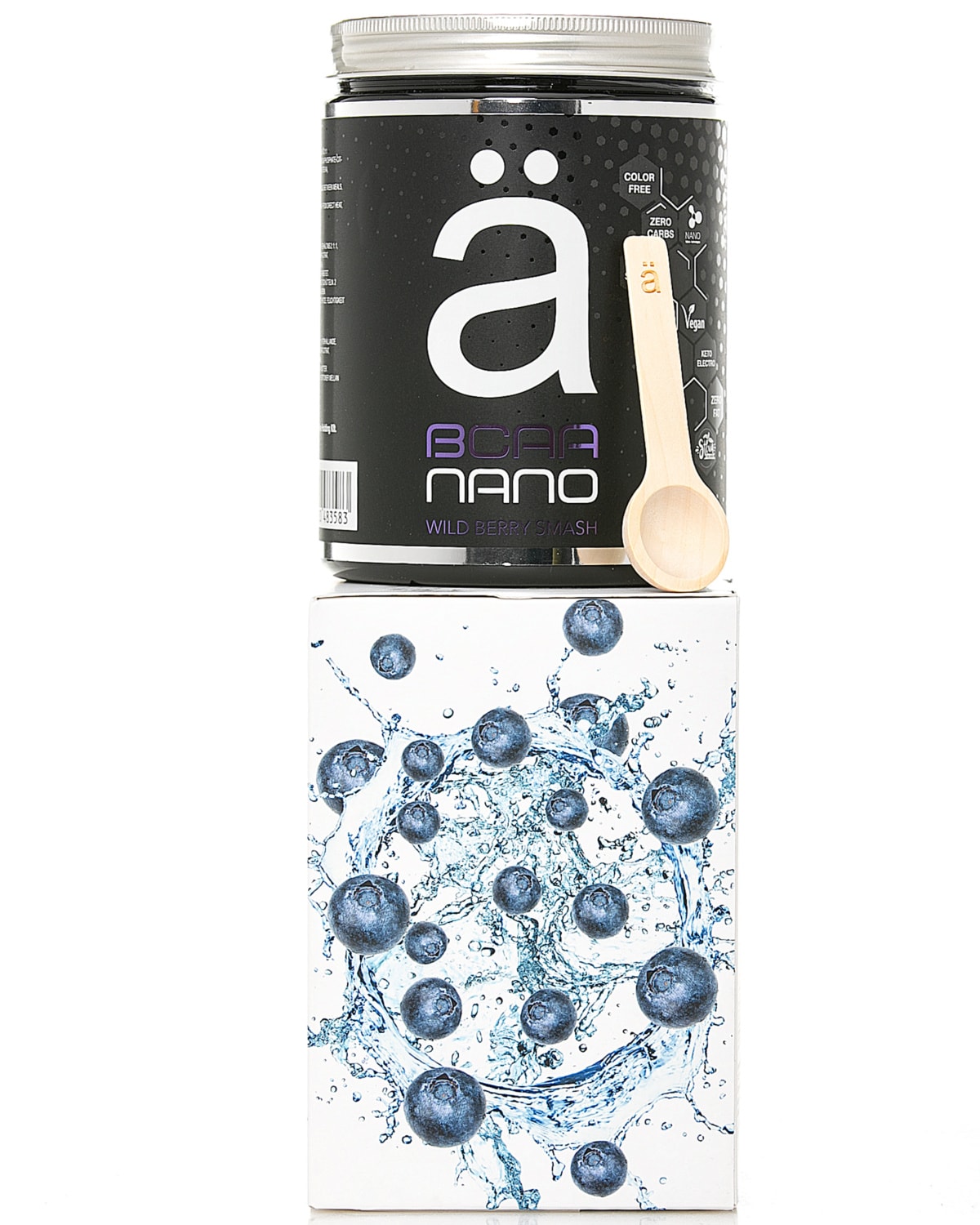 Ä NANO BCAA Wildberry Smash 420g - keto