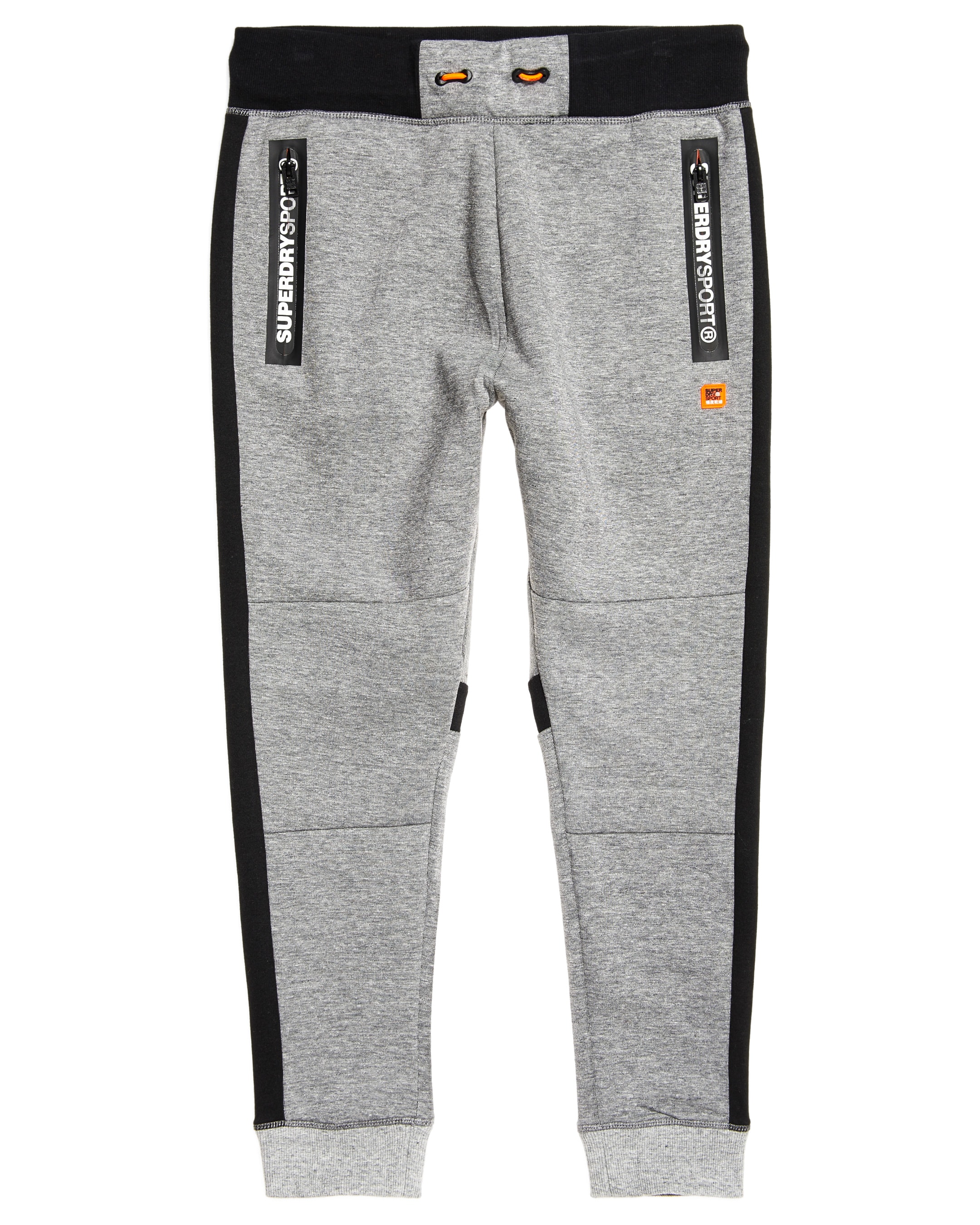 Superdry Gym Tech Stripe Jogger - Grey Grit/Black