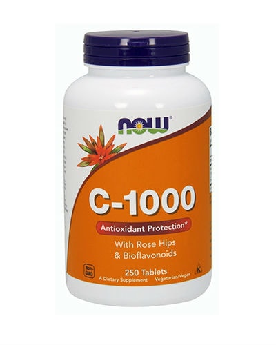 Now Foods C-Vitamin 250x1000mg - til barn