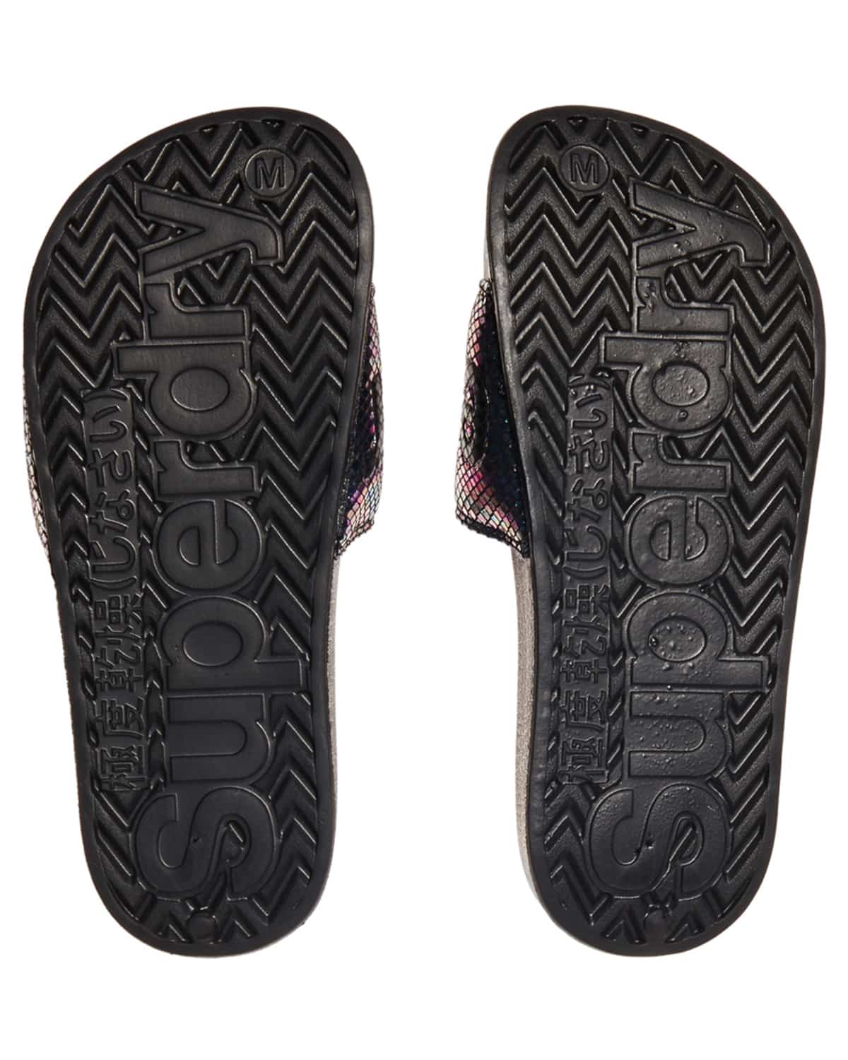 Superdry Superdry Pool Slide - Petrol Snake
