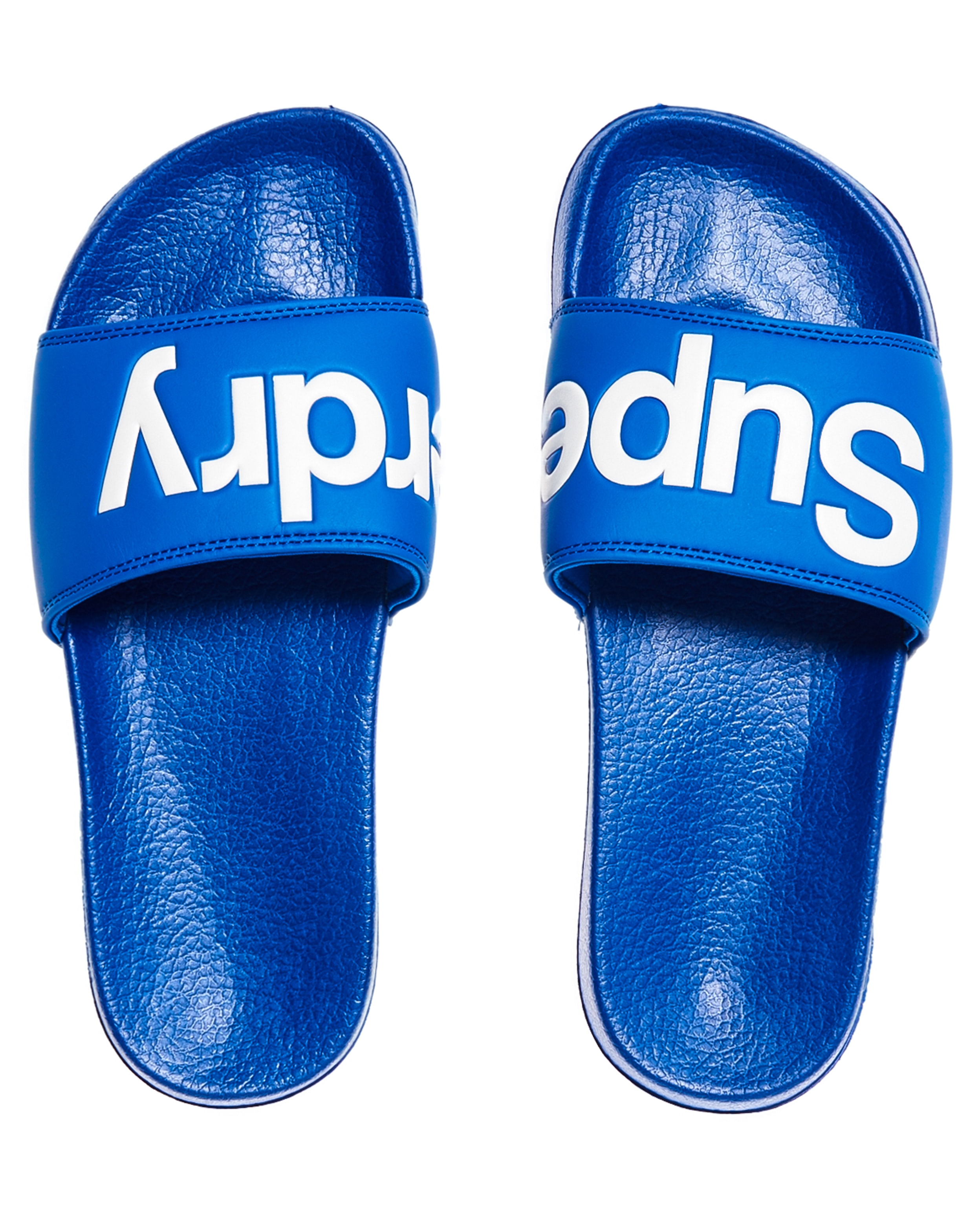 Superdry Superdry Pool Slide - Racer Cobalt/Optic White