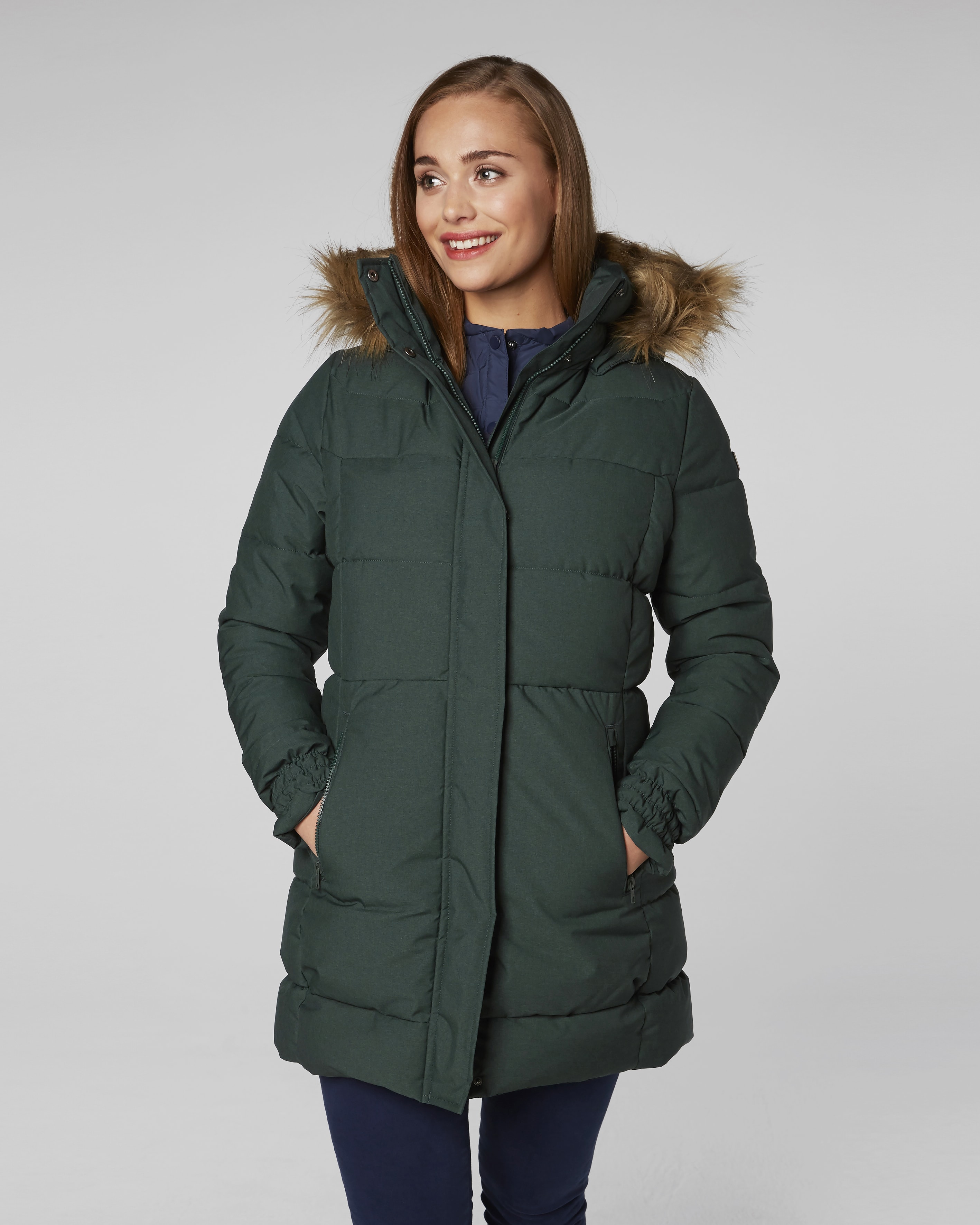 Helly hansen w blume puffy parka deals
