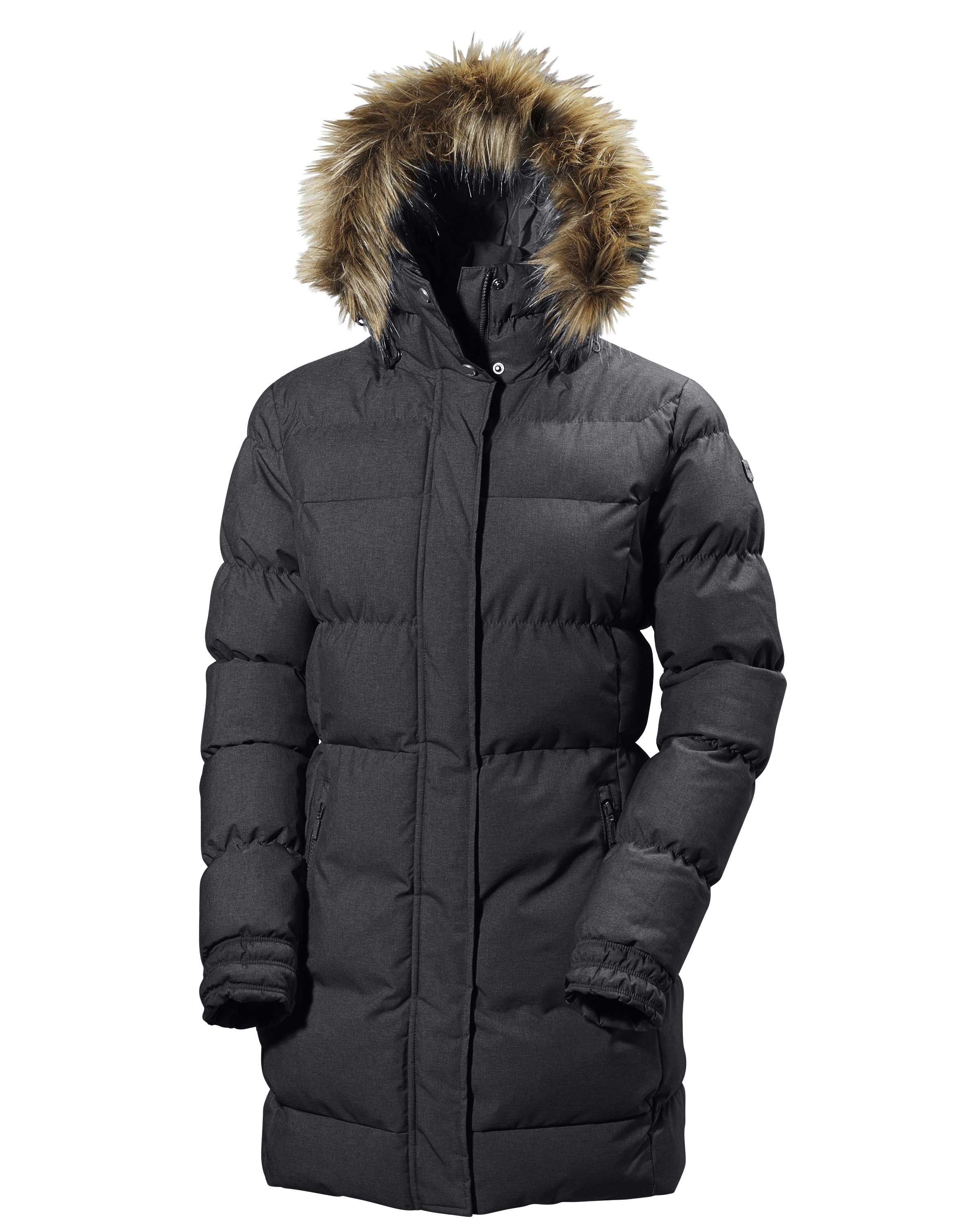 Helly Hansen W Blume Puffy Parka - Graphite BL