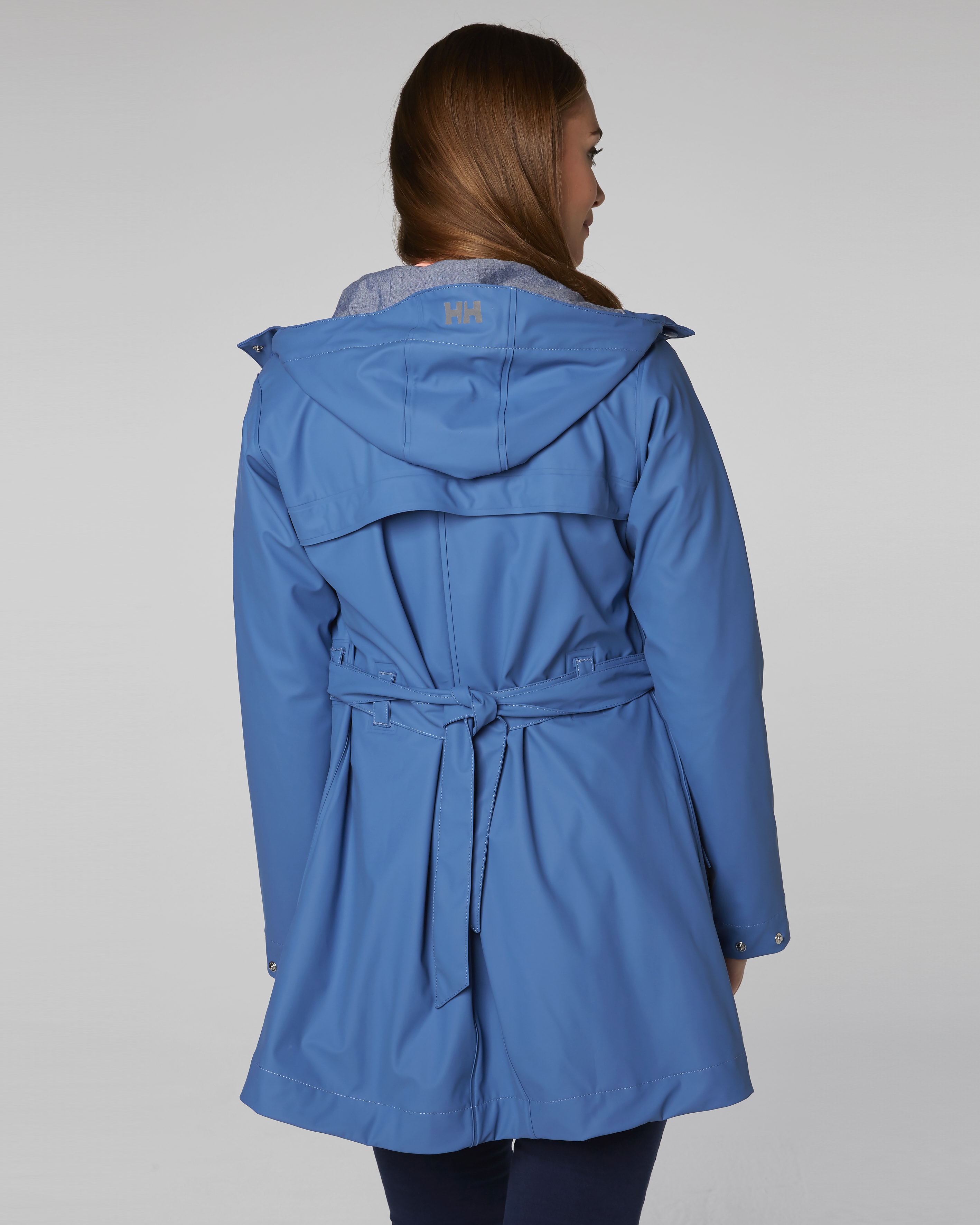 Helly Hansen W Kirkwall Rain Coat - Stone Blue