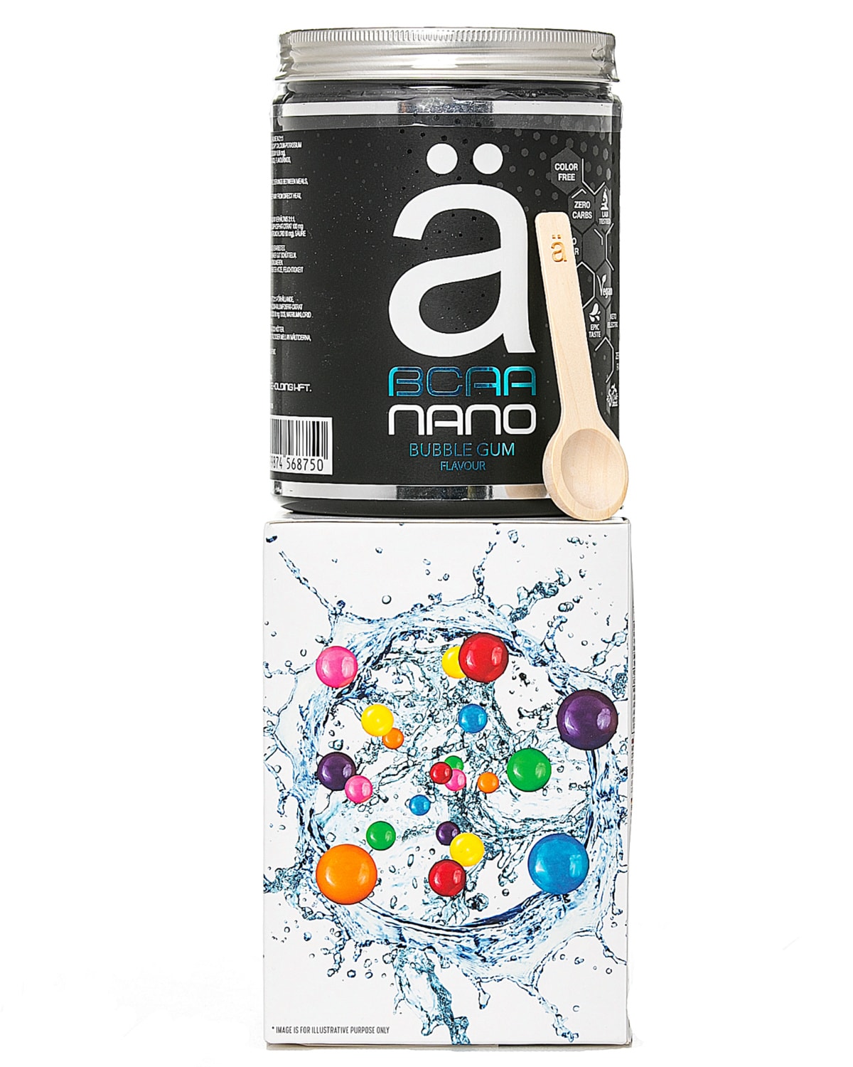Ä NANO BCAA Bubblegum 420g - keto