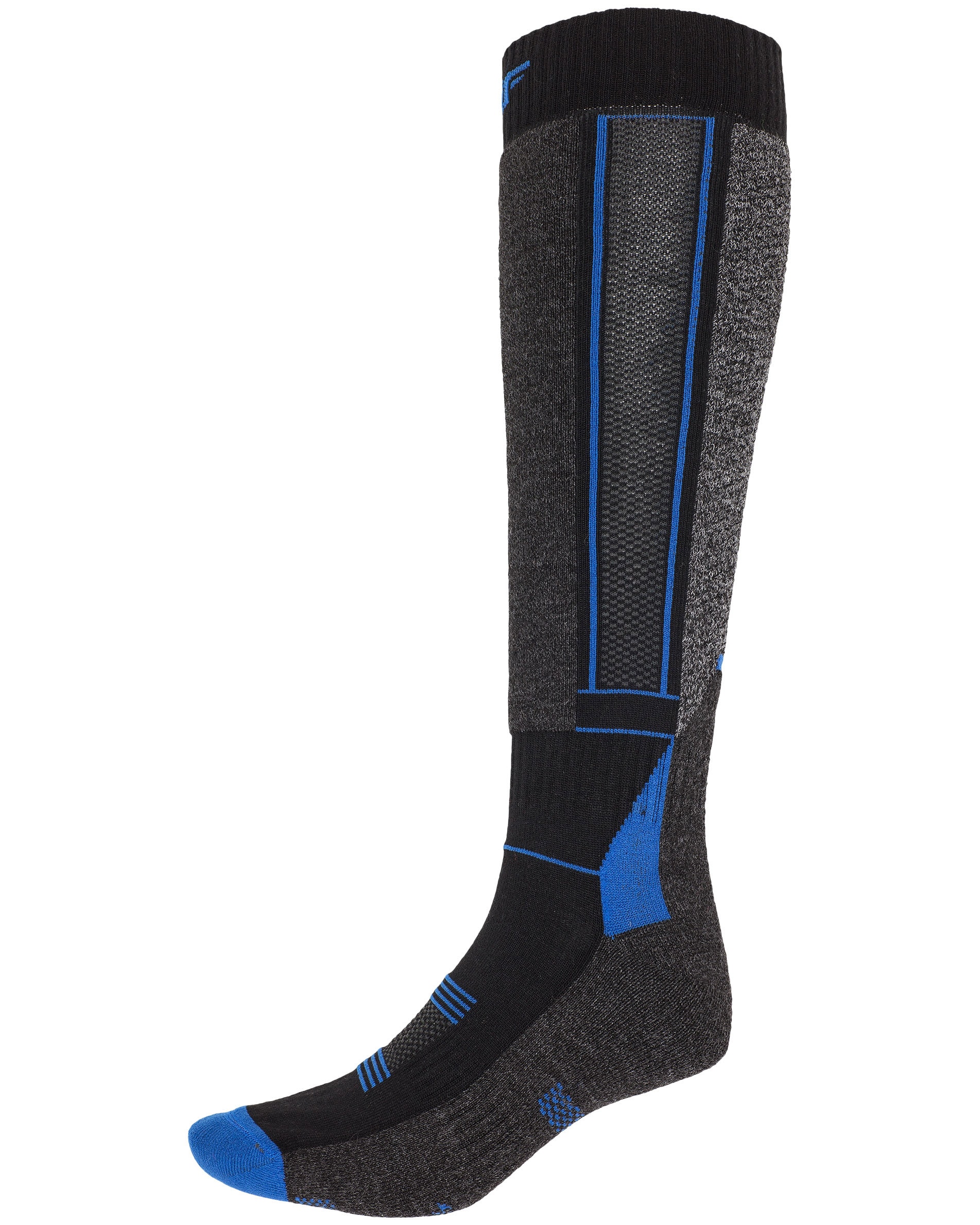 4F Ski Socks - Dark Gray Melange