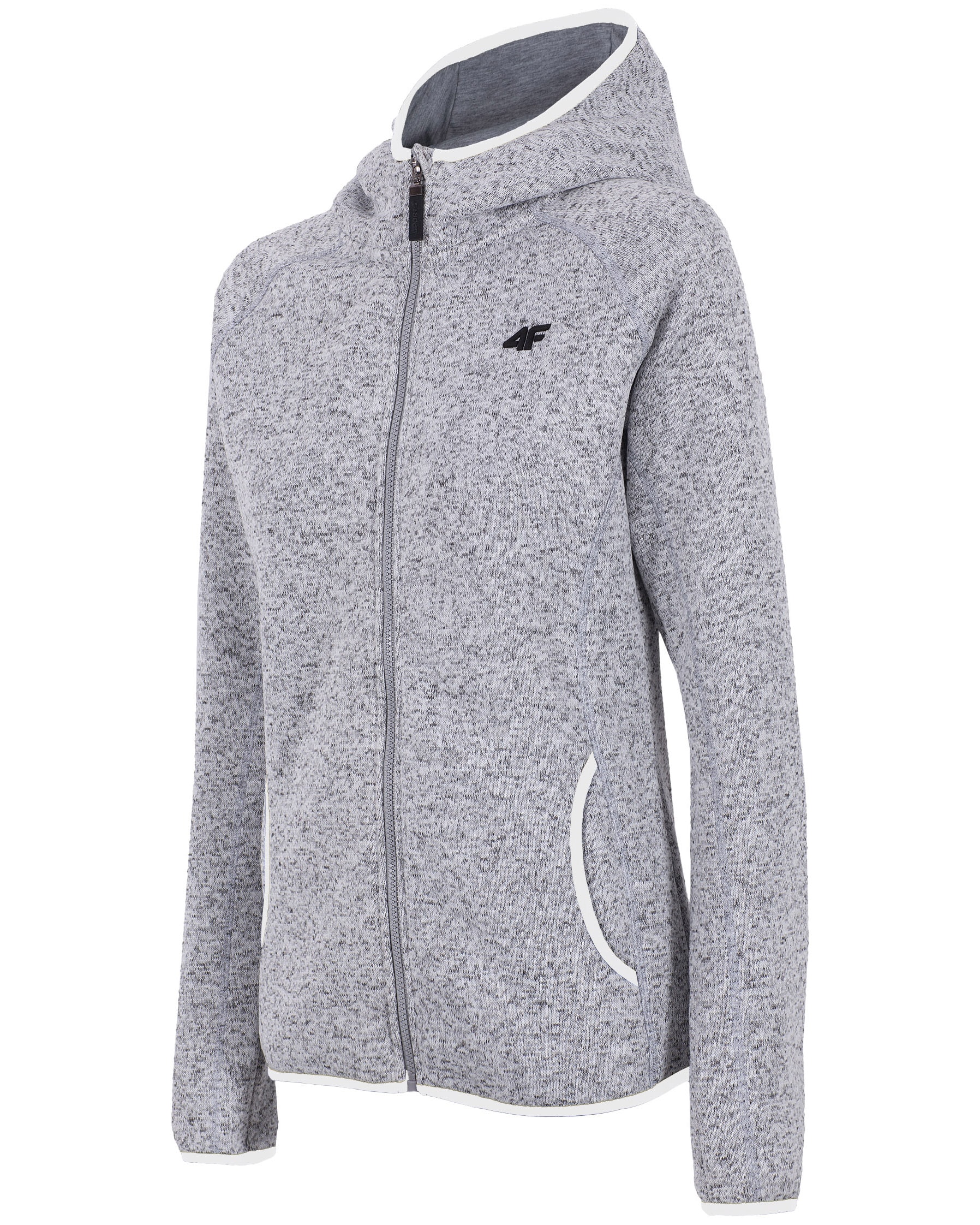 4F Fleece - Light Gray Melange