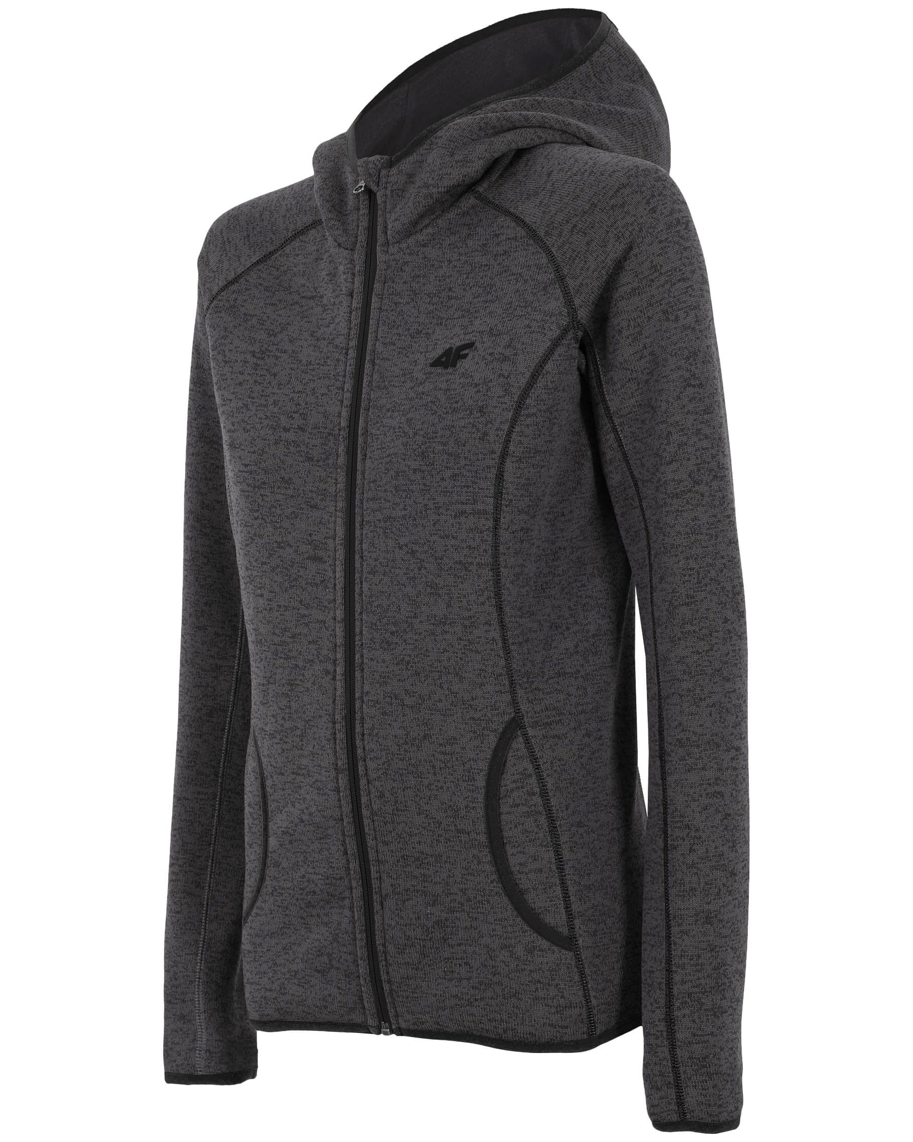 4F Fleece - Black Melange