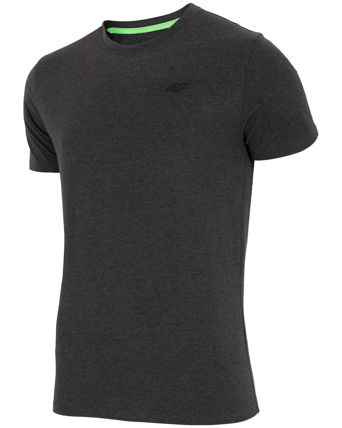 4F T-Shirt - Dark Gray Melange