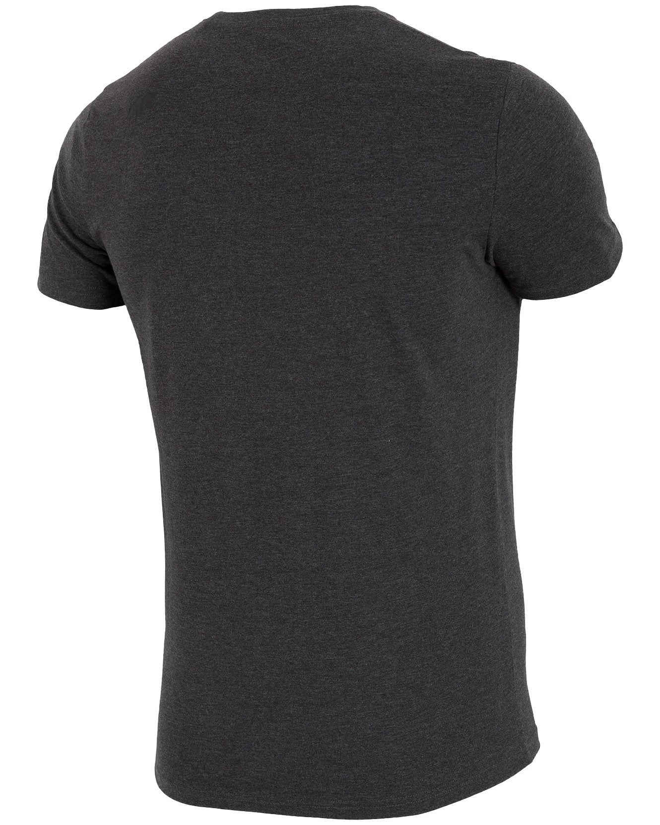 4F T-Shirt - Dark Gray Melange
