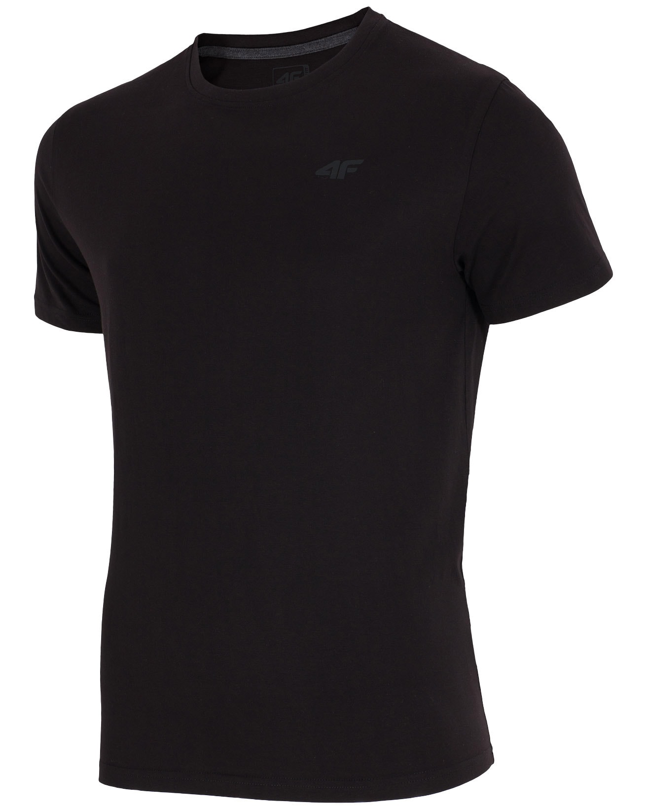 4F T-Shirt - Black