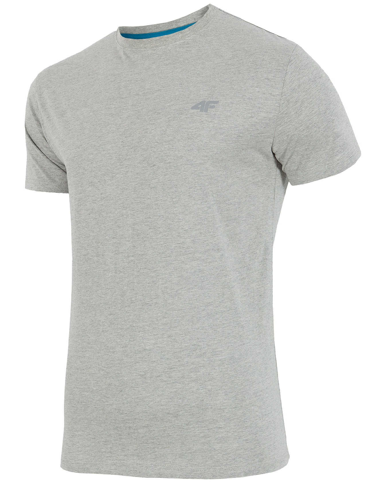 4F T-Shirt - Light Gray Melange