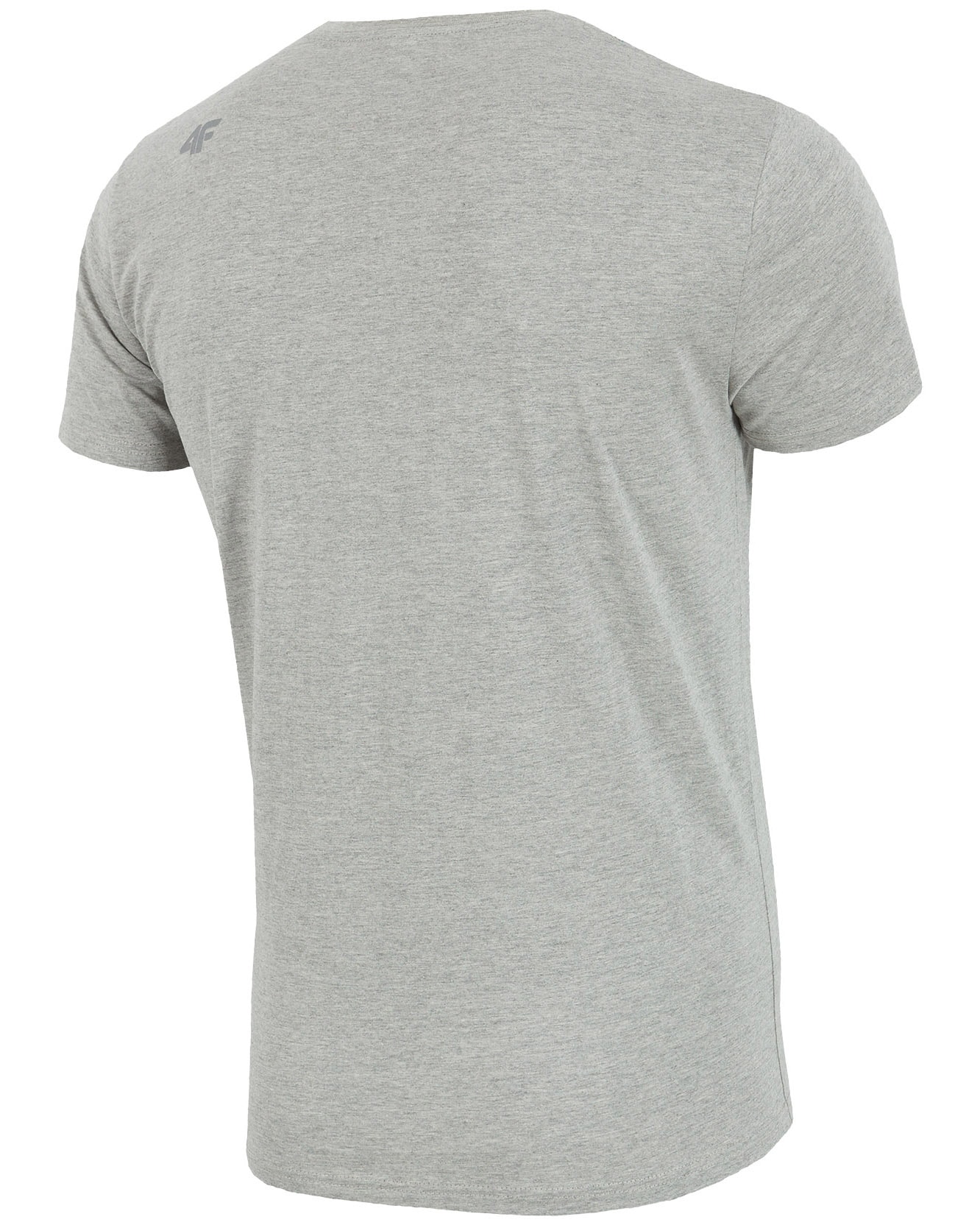 4F T-Shirt - Light Gray Melange