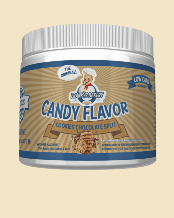 Franky's Bakery Candy Flavor Cookies Chocolate Split 200g - protein for