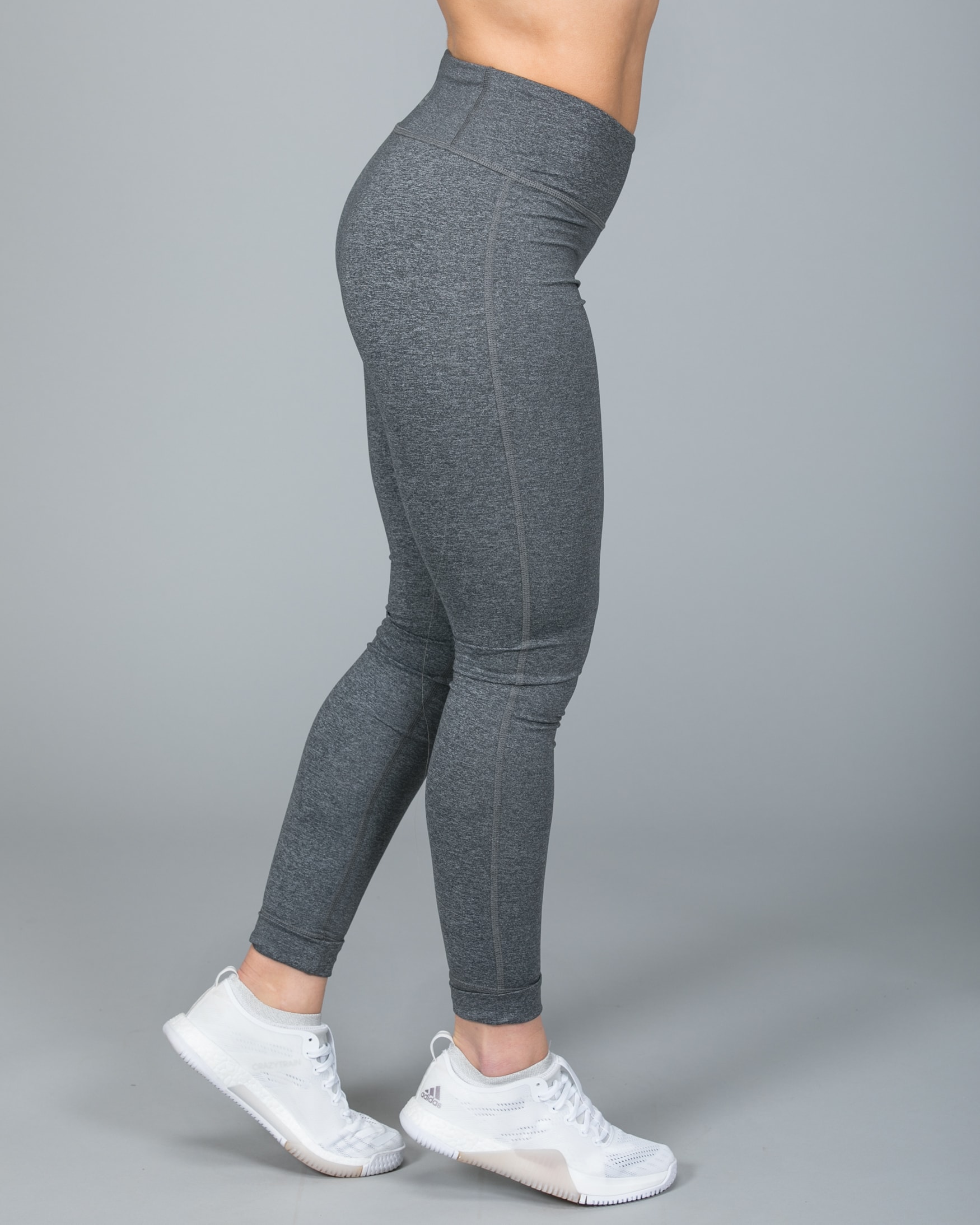 Reebok Lux Tights Dark Grey Heather Tights.no