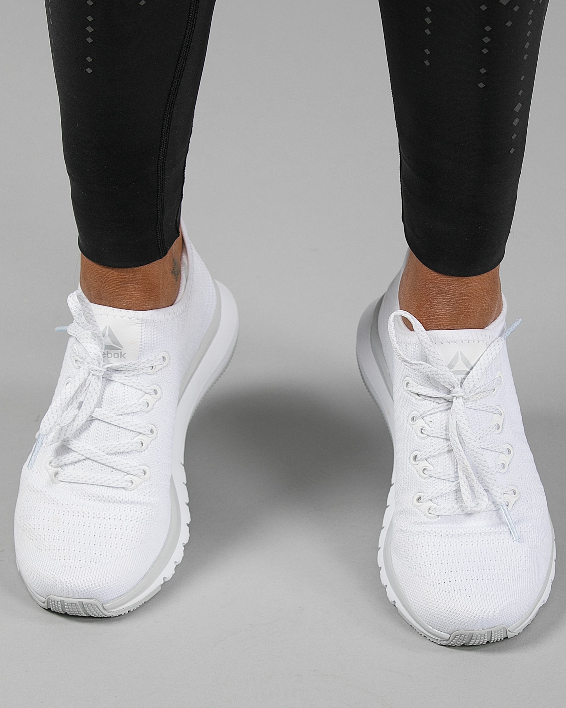 reebok print smooth beige