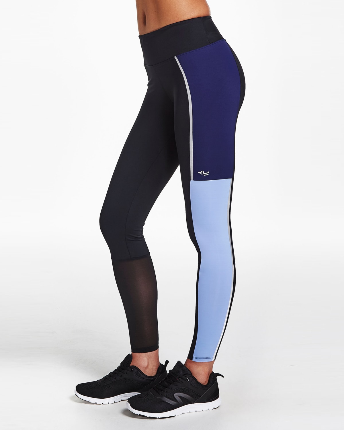 Röhnisch Shape Block Tights - Indigo Night - M - til trening