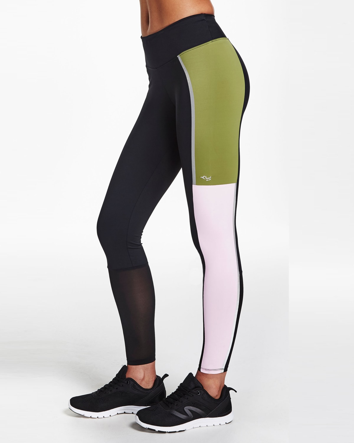 Röhnisch Shape Block Tights - Rain Forest - M - til trening