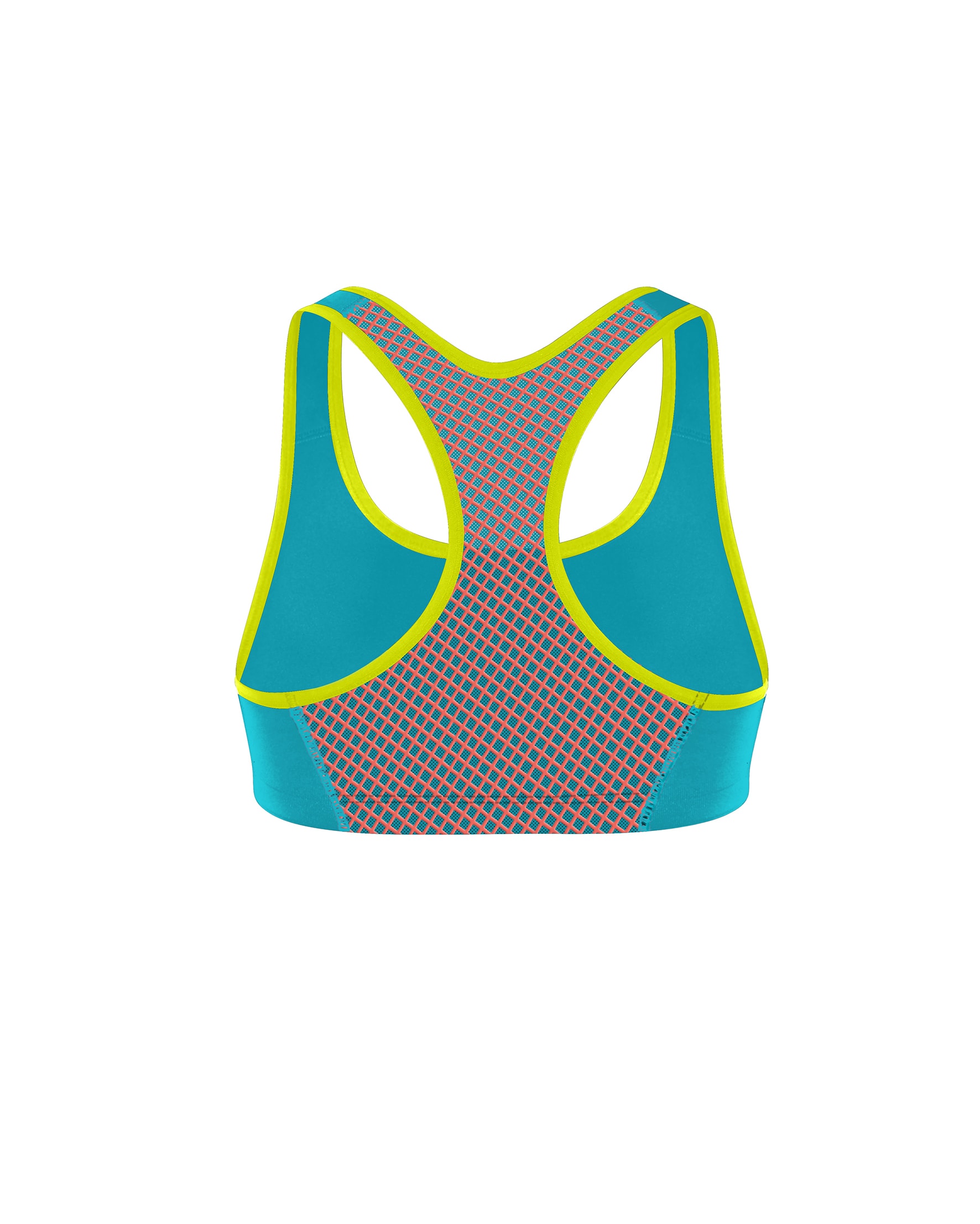 Shock Absorber Active Crop Top - Ocean Wave