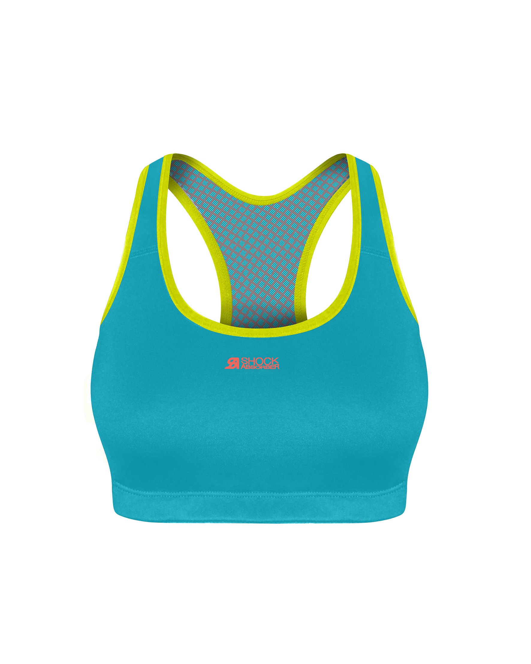 Shock Absorber Active Crop Top - Ocean Wave