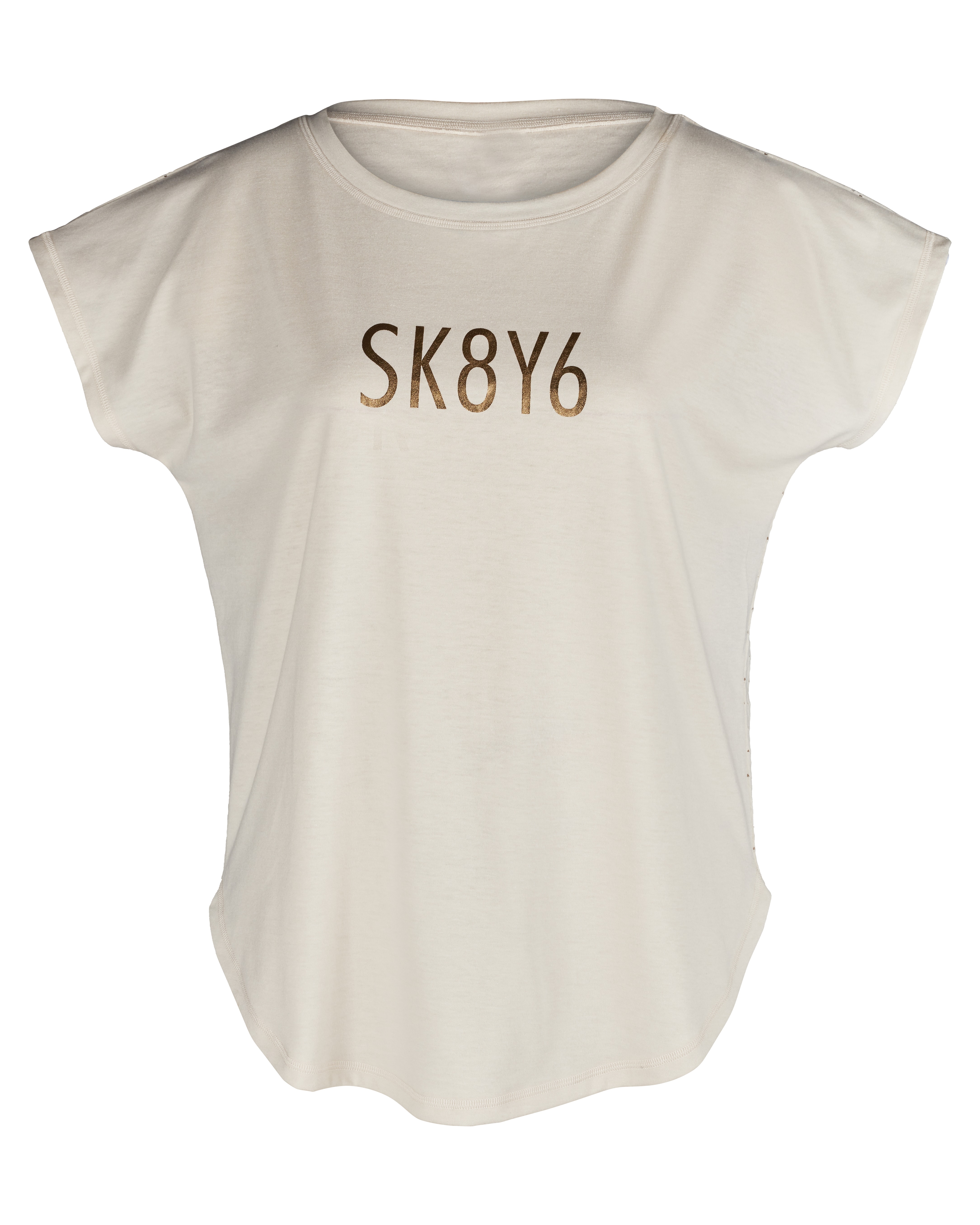 Skiny L. Shirt S/Slv - Crystal Gray