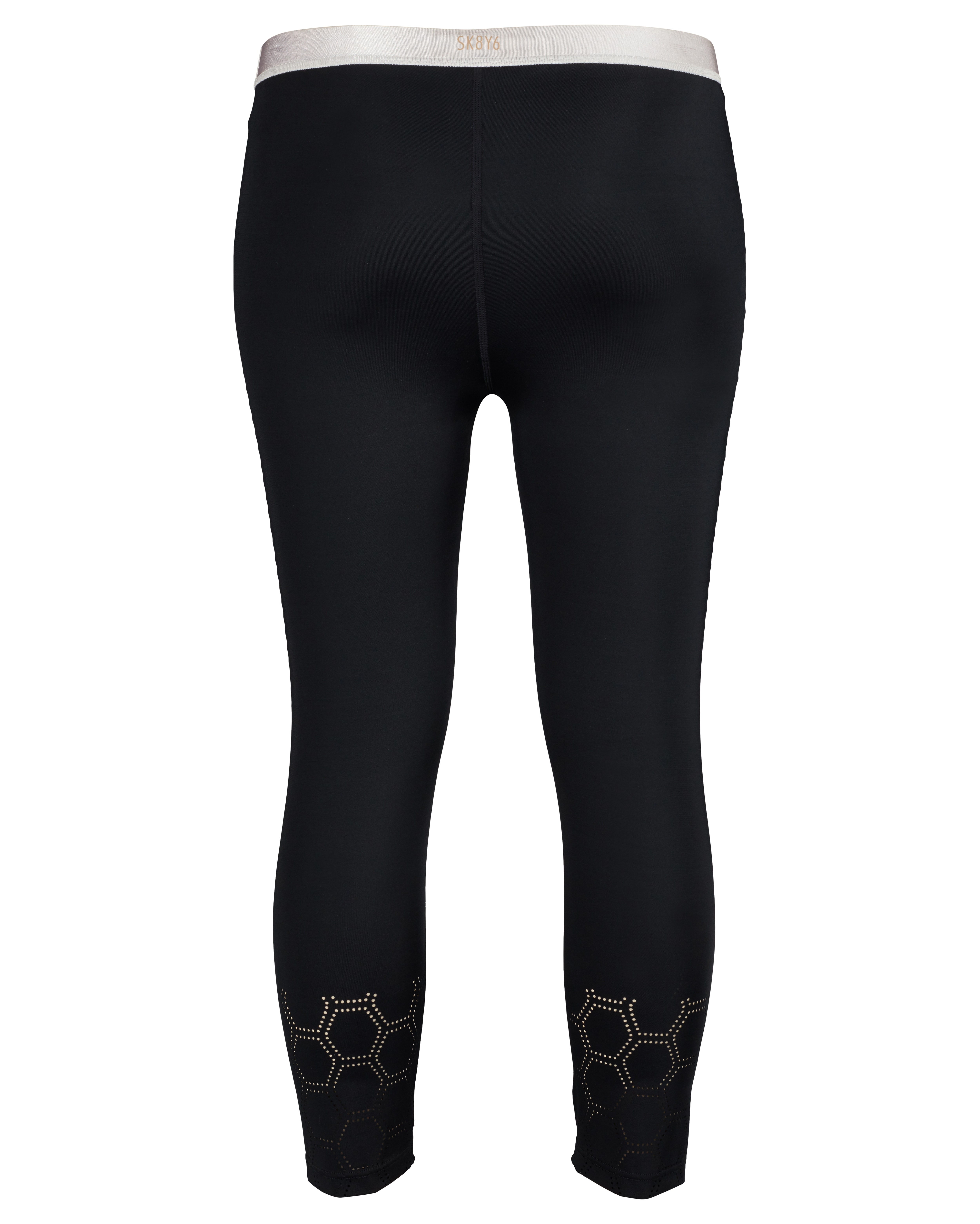 Skiny L. 3/4 Running Tight - Black